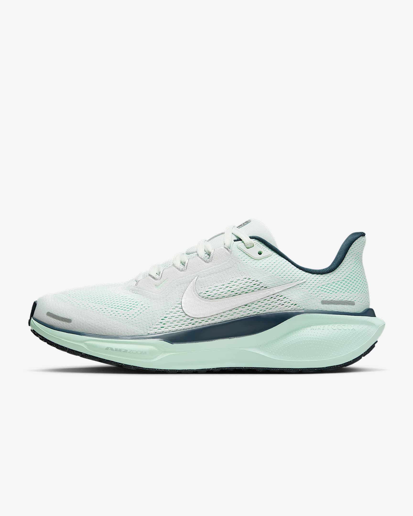 Nike Pegasus 41 hardloopschoenen voor dames (straat) - Ghost Aqua/Mint Foam/Armory Navy/Metallic Silver