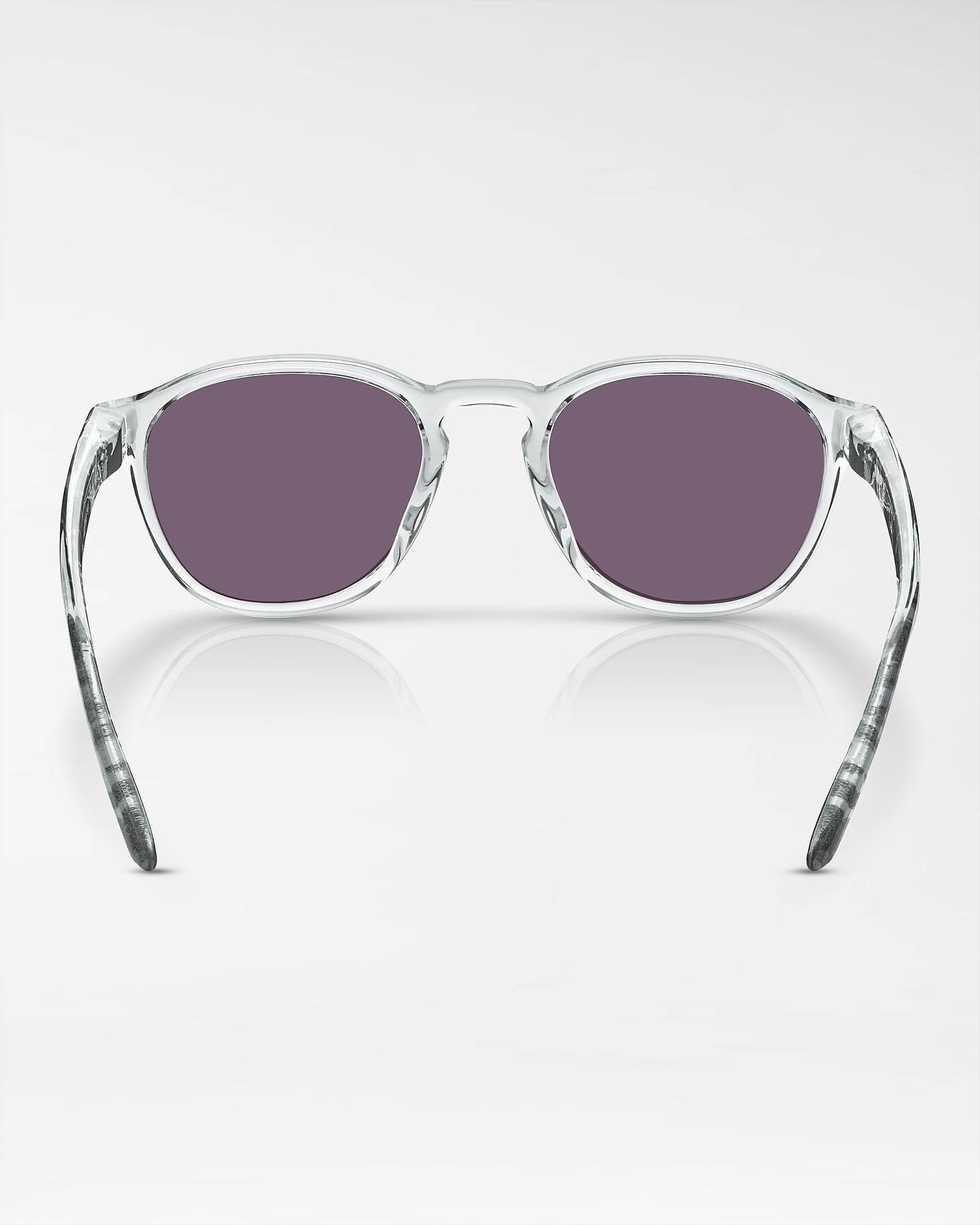 Nike Smash Mirrored Kids Sunglasses - Clear/Wolf Grey