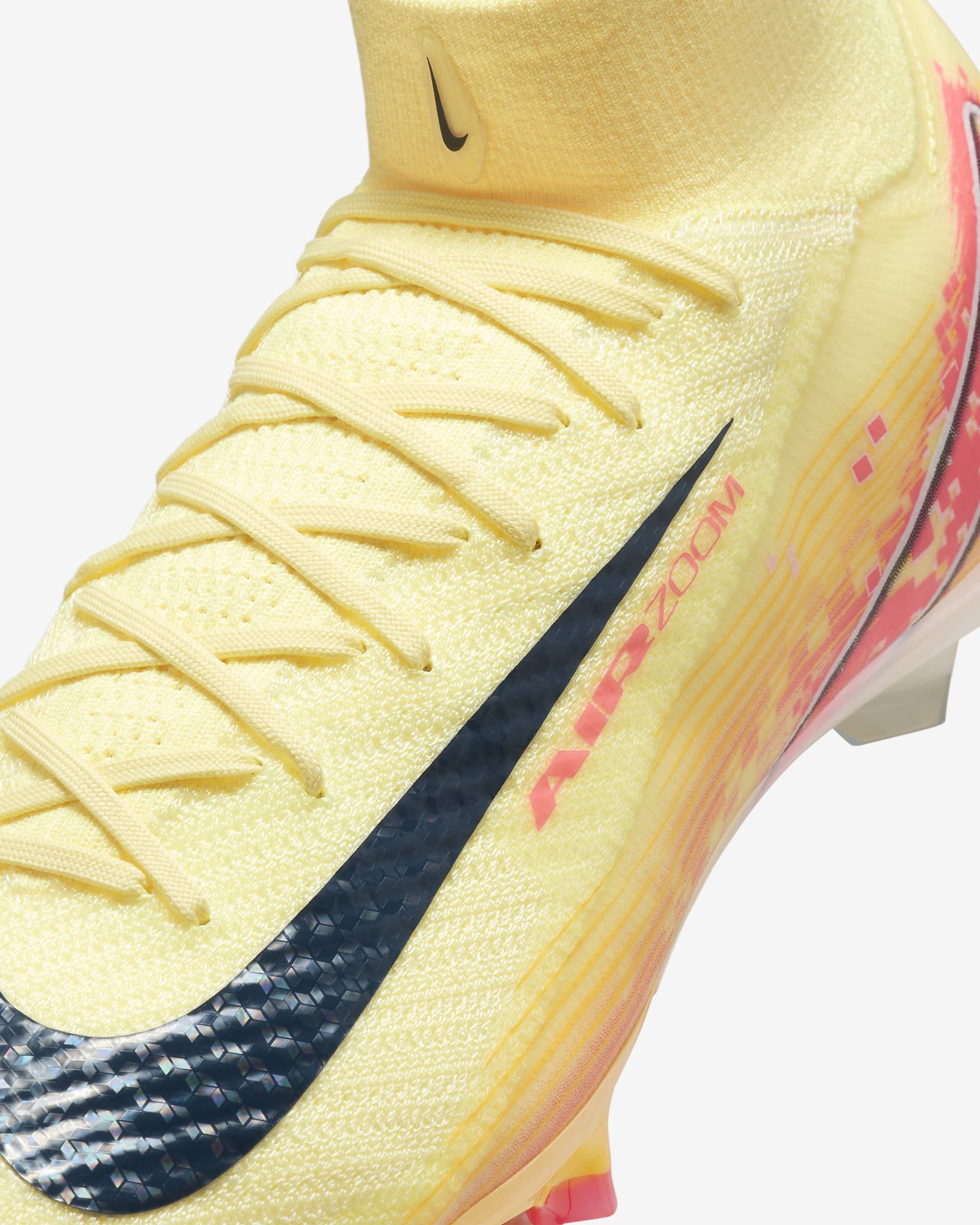 Chaussure de foot à crampons montantes Nike Mercurial Superfly 10 Elite « Kylian Mbappé » - Light Laser Orange/Armory Navy