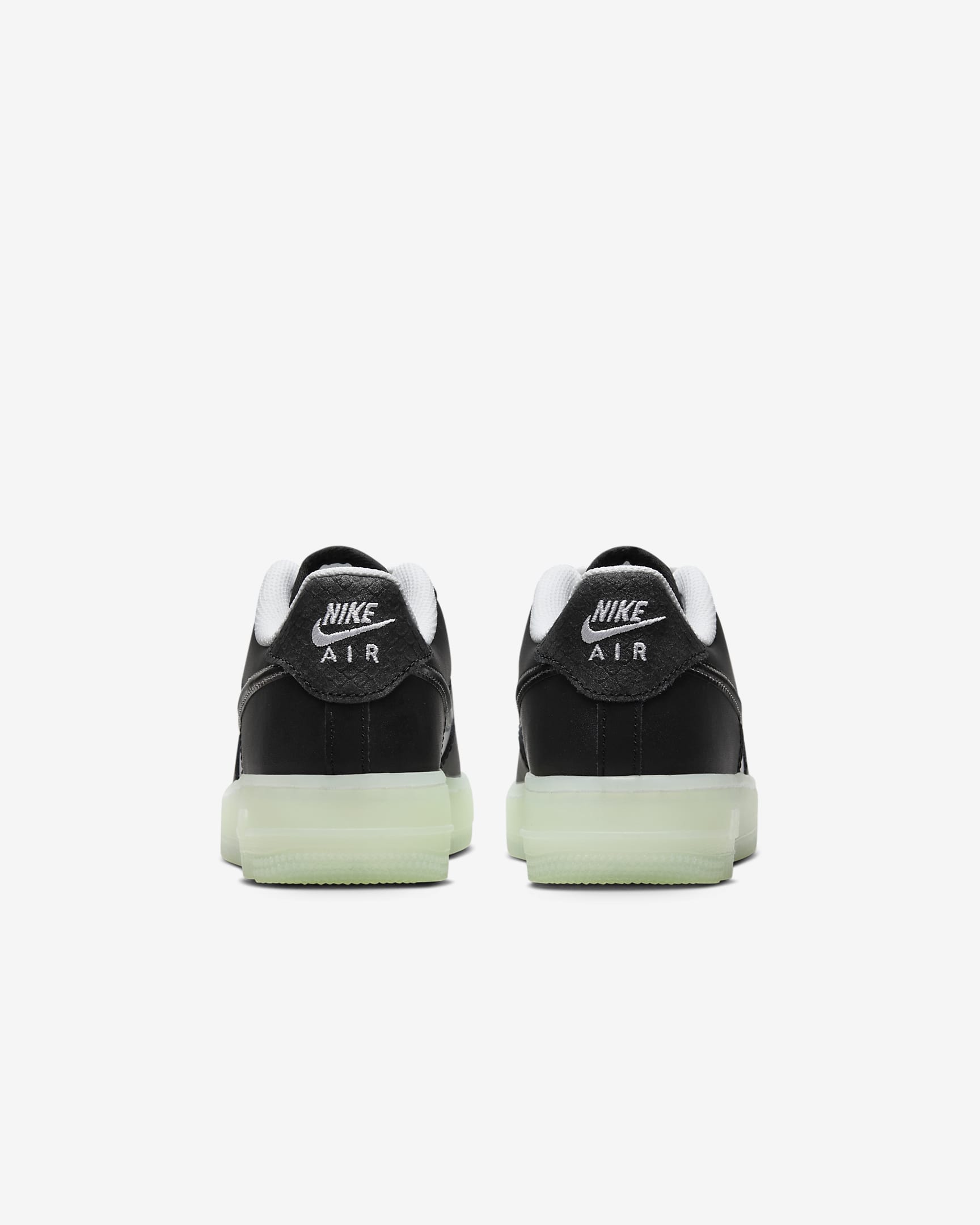 Nike Air Force 1 LV8 Big Kids' Shoes - White/Vapor Green/Black