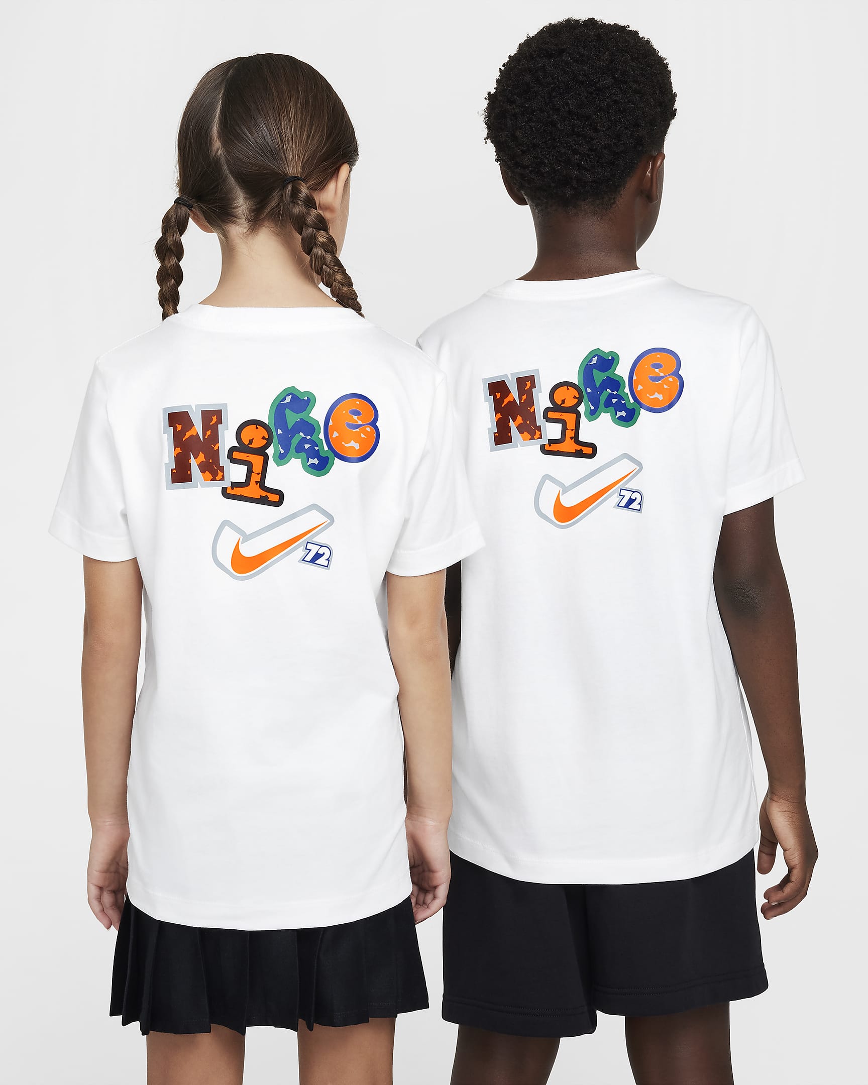 Nike Sportswear Big Kids' T-Shirt - White