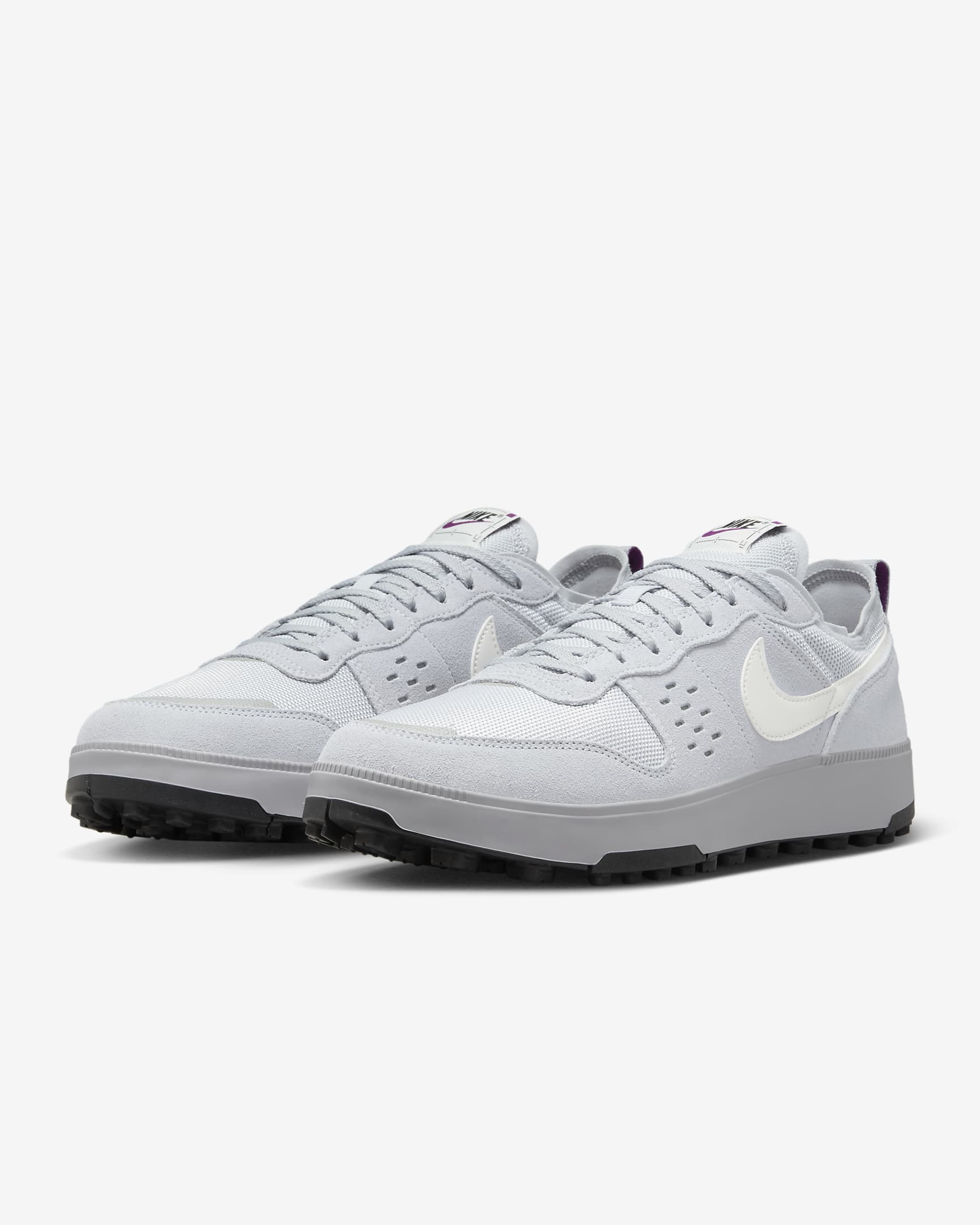 Tenis Nike C1TY “Concrete” - Gris cemento/Gris cielo/Violeta viotech/Blanco cumbre