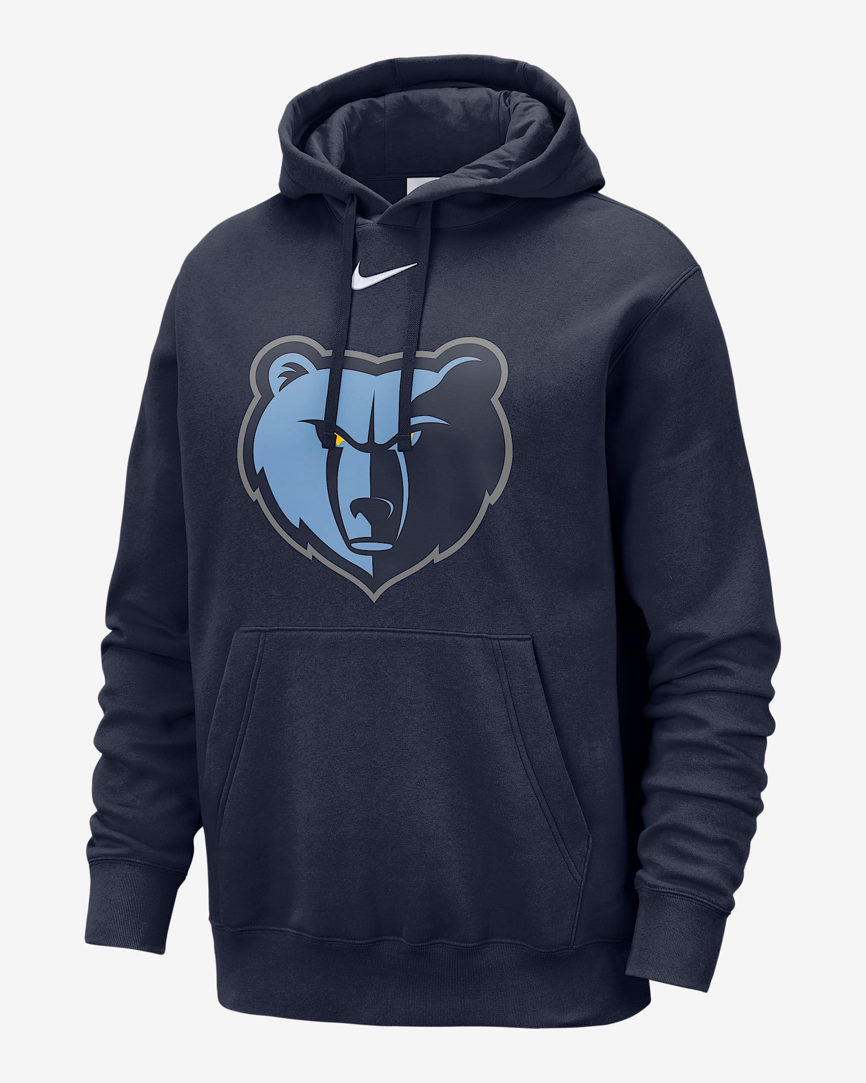 Memphis Grizzlies Club Men's Nike NBA Pullover Hoodie - College Navy/White