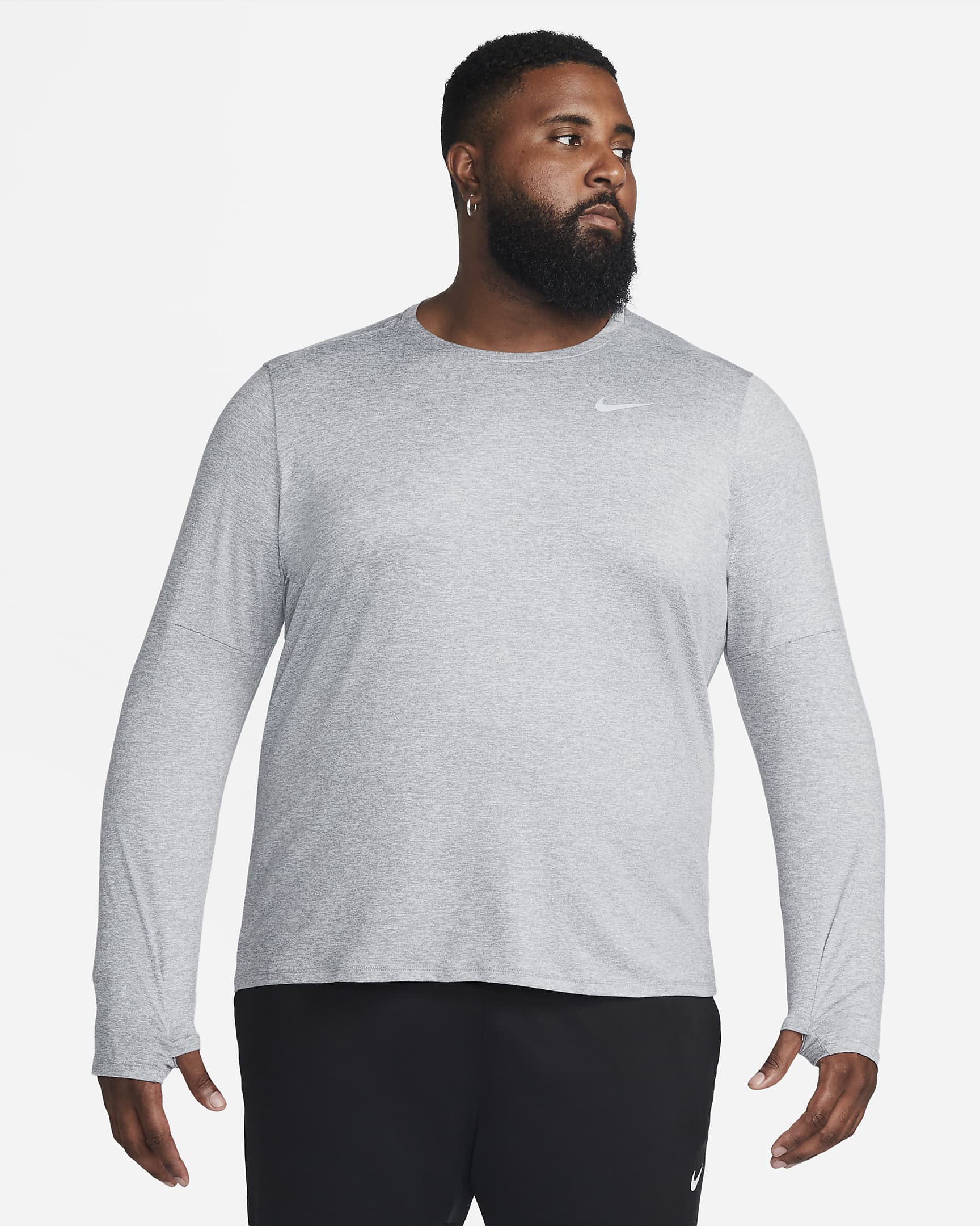 Nike Men's Dri-FIT Running Crew Top. Nike NO