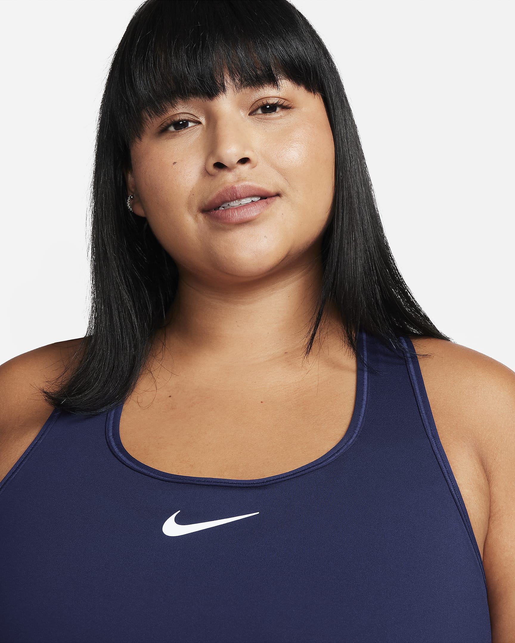 Nike Swoosh High-Support Women's Non-Padded Adjustable Sports Bra. Nike UK