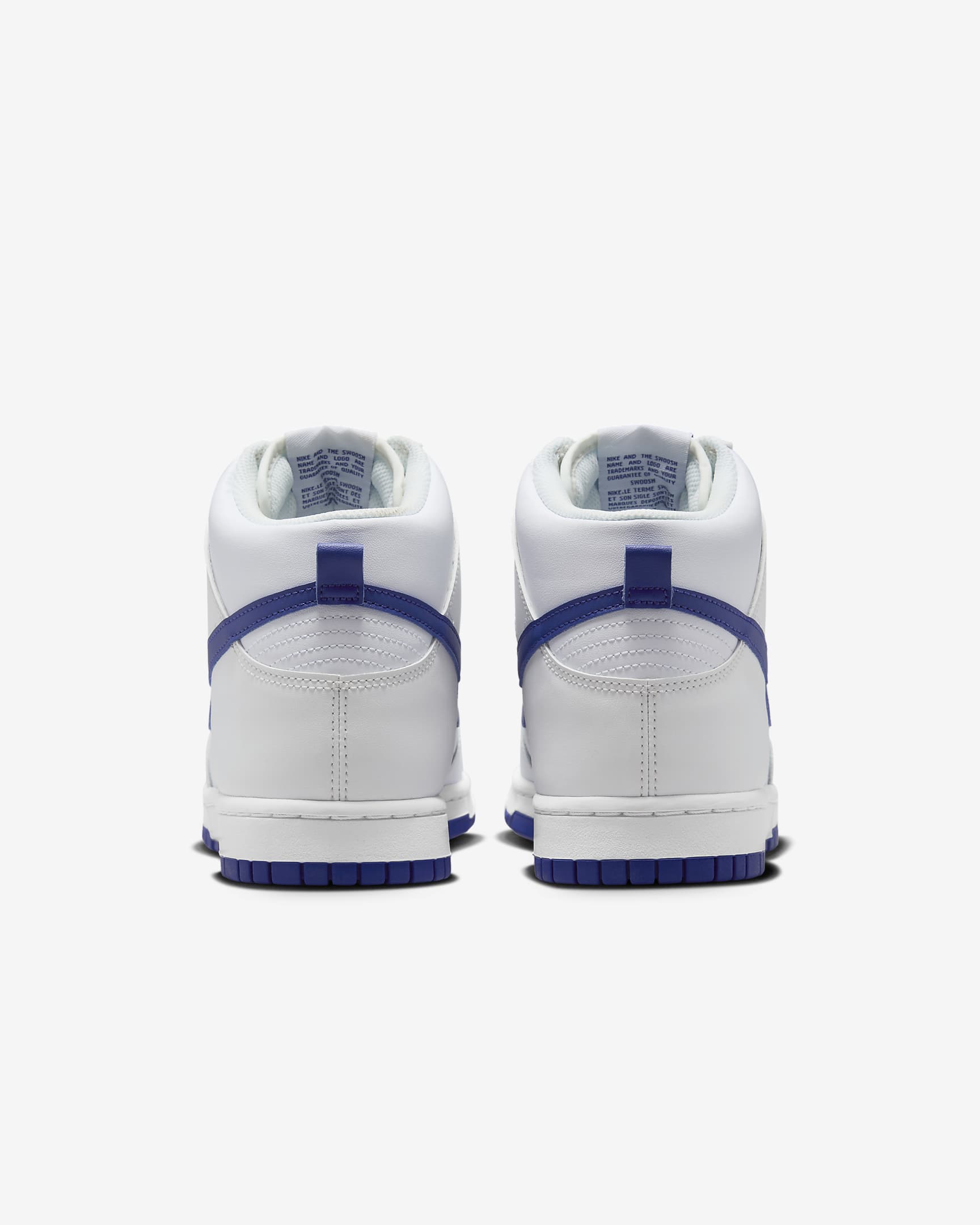 Nike Dunk Hi Retro Men's Shoes - White/Summit White/Concord