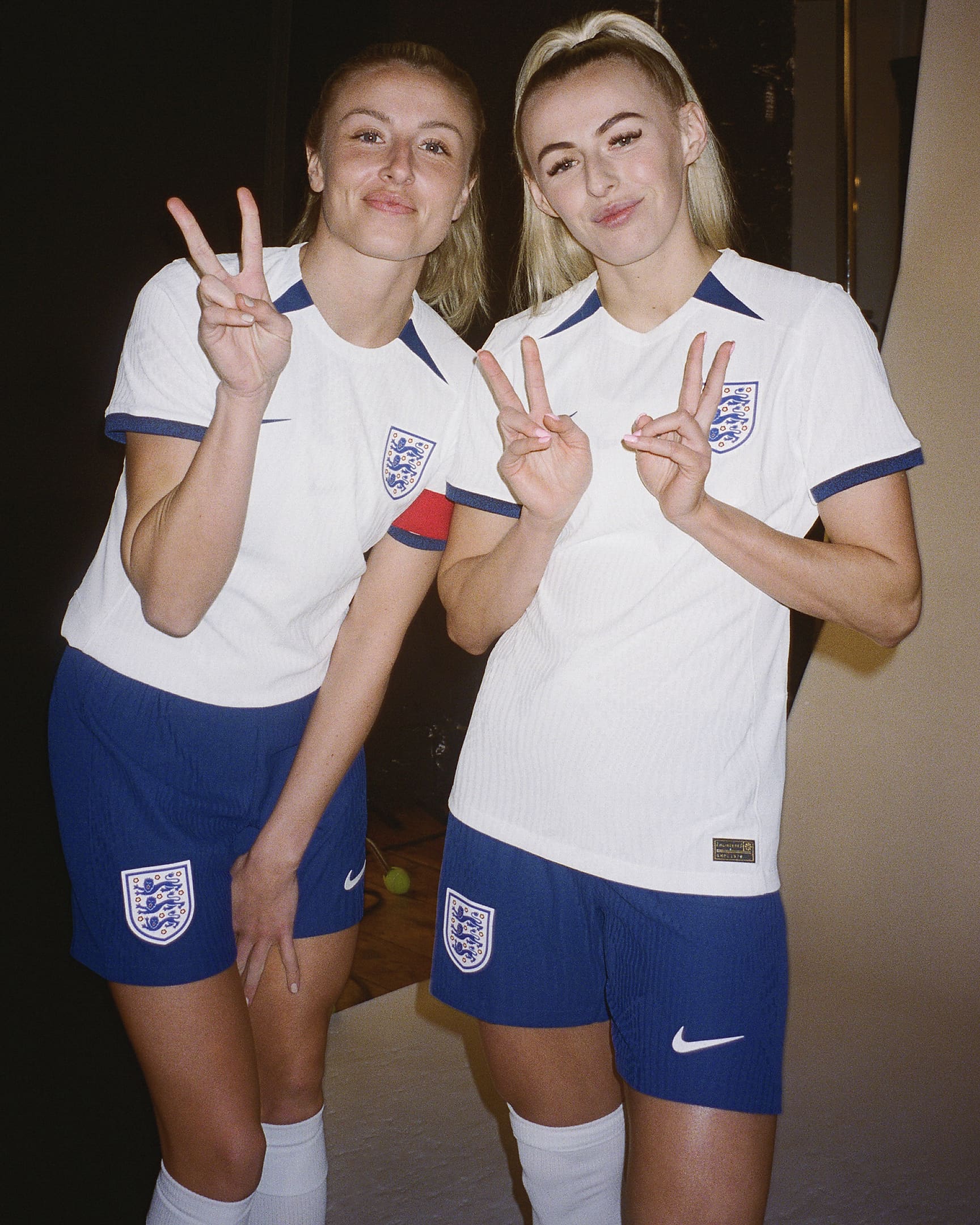 England 2023 Match Home Women's Nike DriFIT ADV Football Shirt. Nike RO