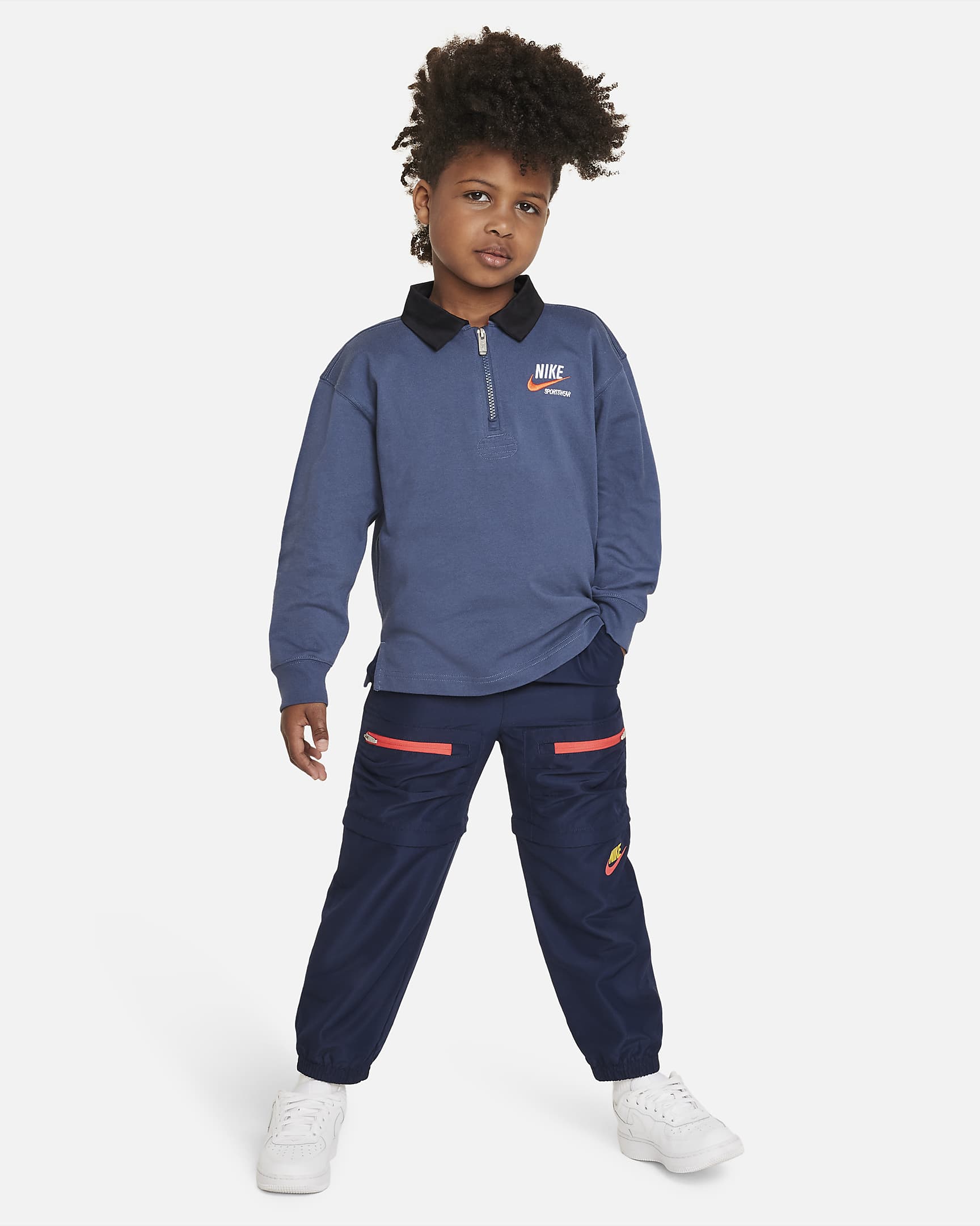 Nike Sportswear Trend Trekker Convertible Woven Pants Little Kids Pants ...