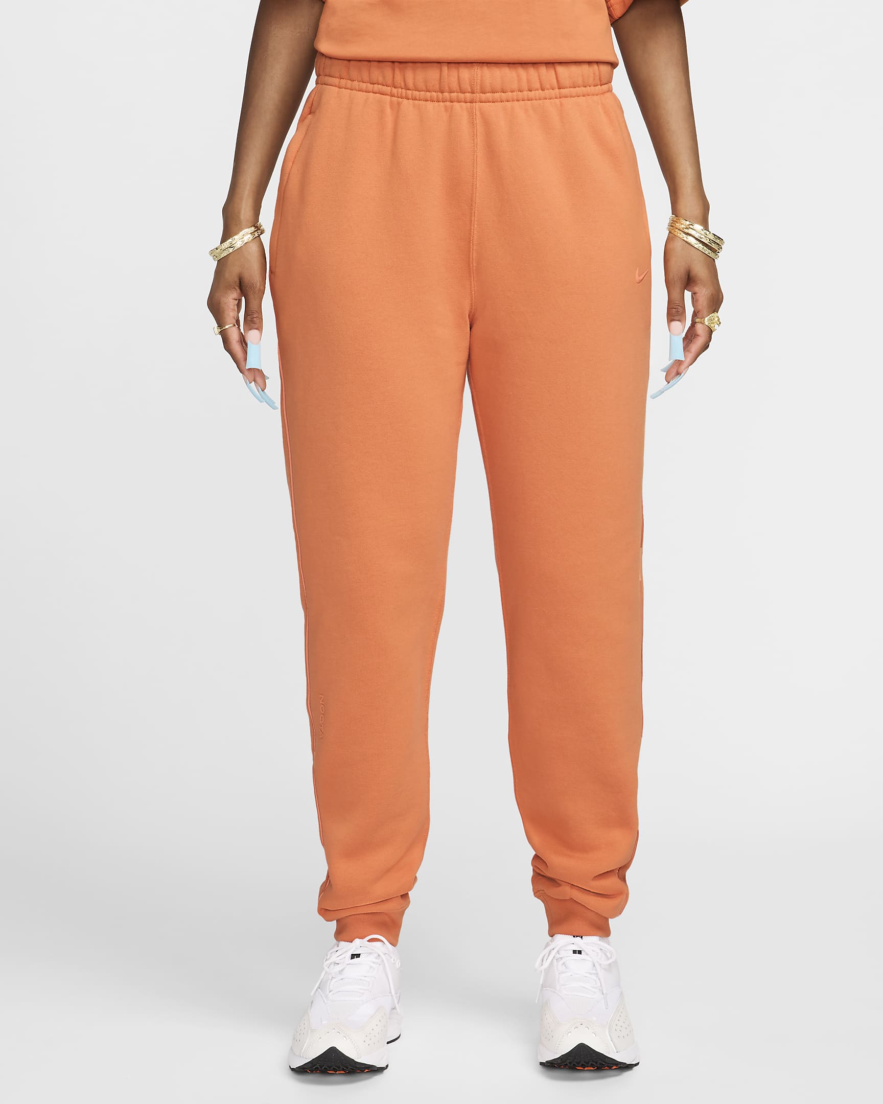 Pantalon de survêtement en tissu Fleece CS NOCTA NOCTA - Hot Curry/Orange Trance/Orange Trance