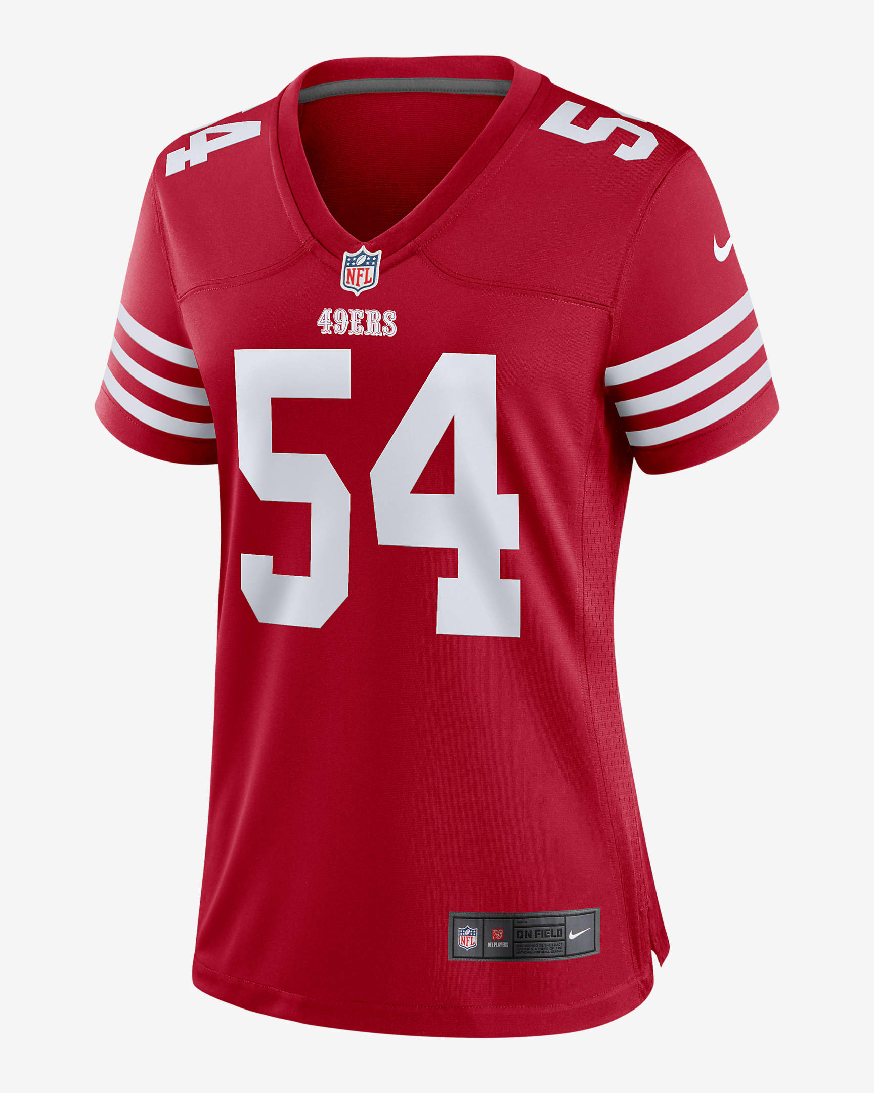 NFL San Francisco 49ers (Fred Warner) Women's Game Football Jersey ...