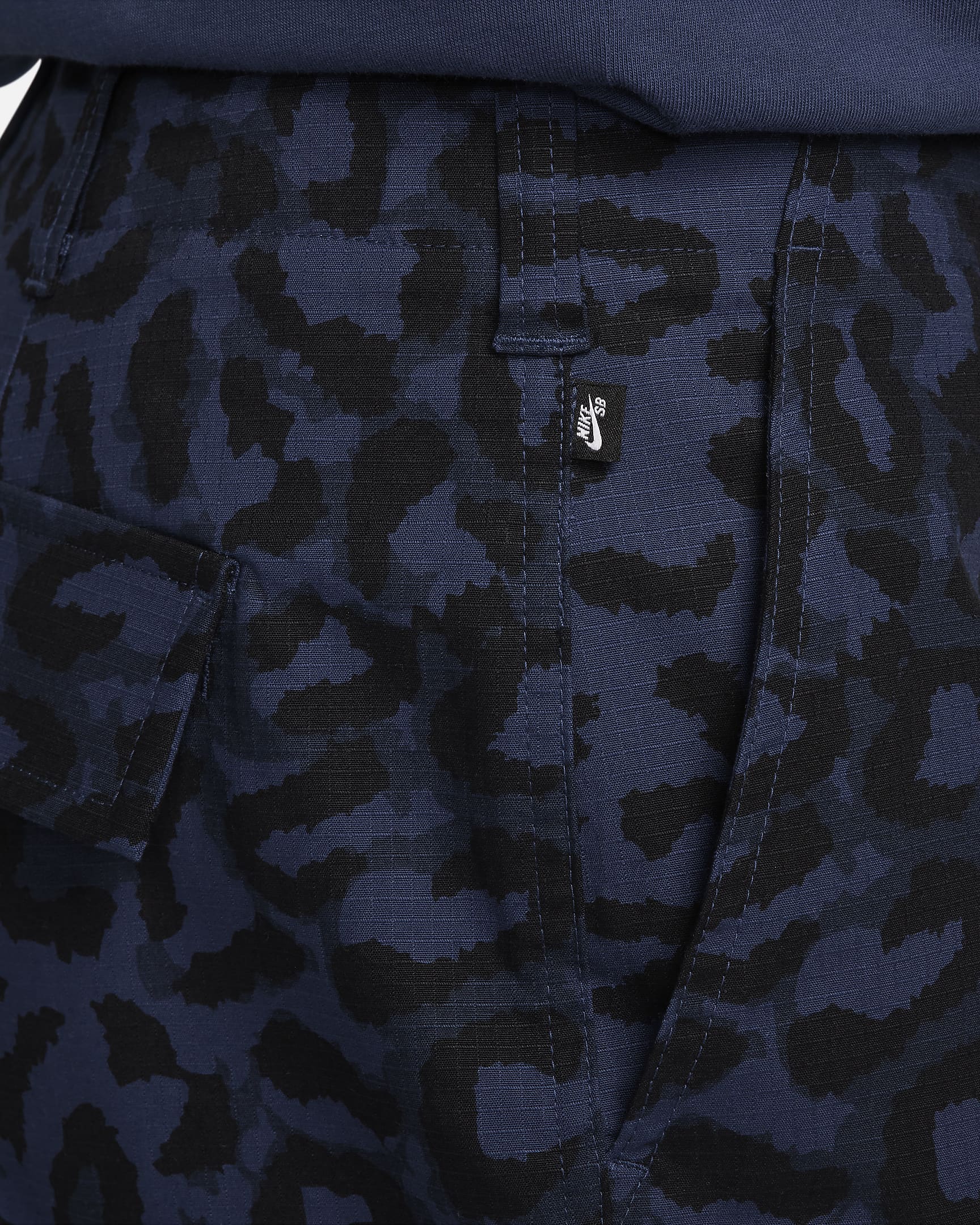 Nike SB Kearny Men's All-Over Print Cargo Trousers - Midnight Navy