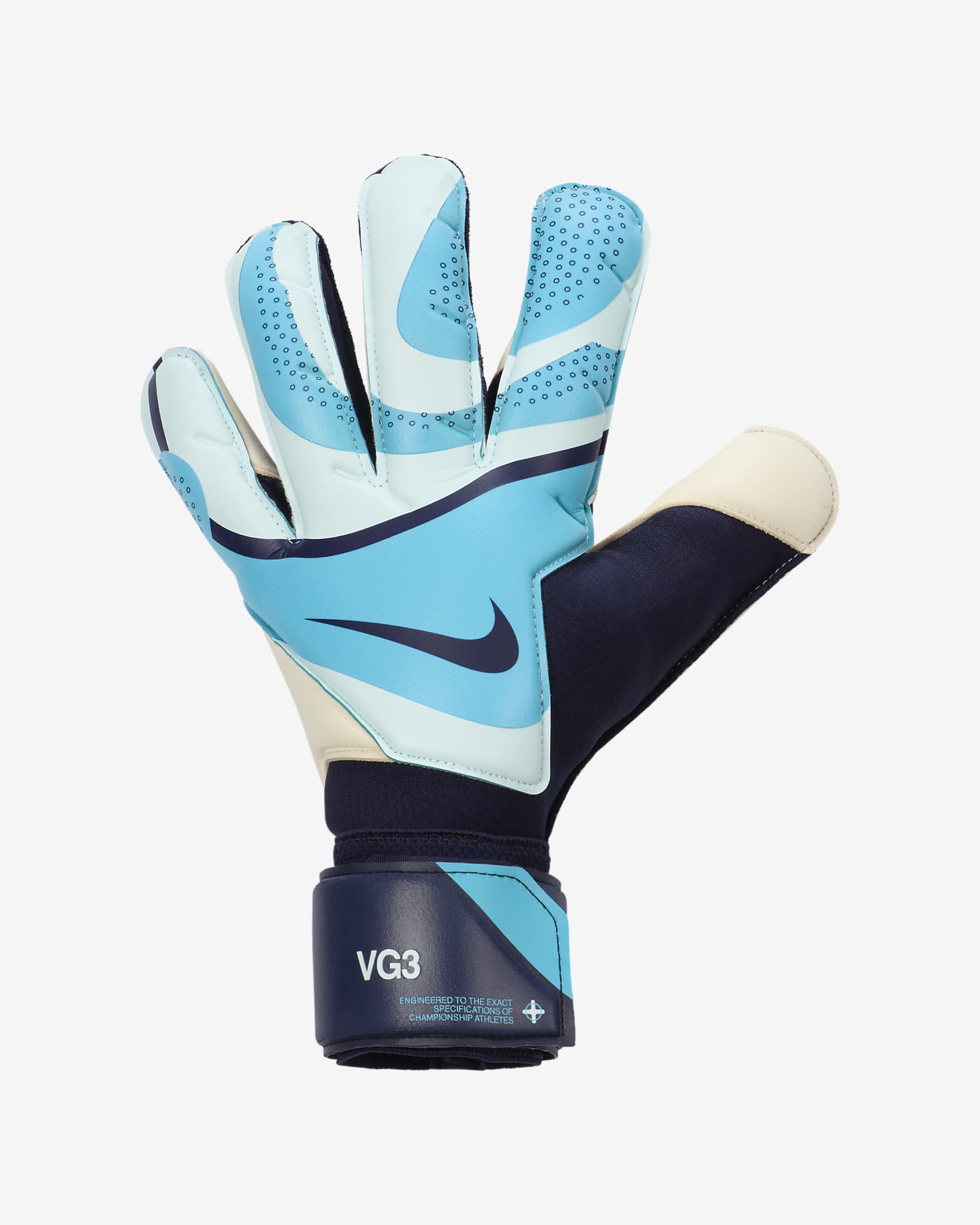 Guanti da portiere Nike Vapor Grip3 - Blue Fury/Glacier Blue/Blackened Blue