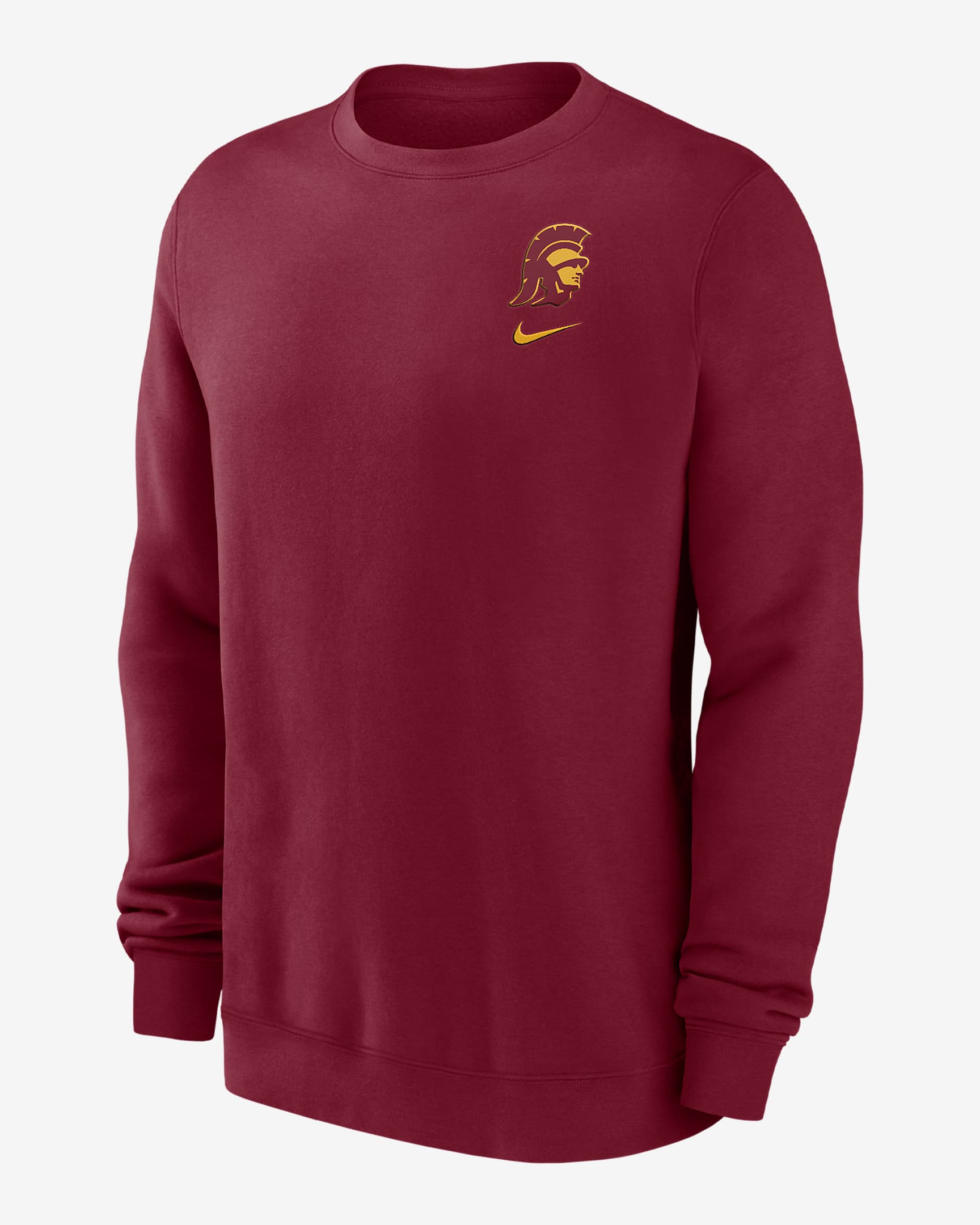 USC Club Fleece Men's Nike College Sweatshirt - Team Crimson