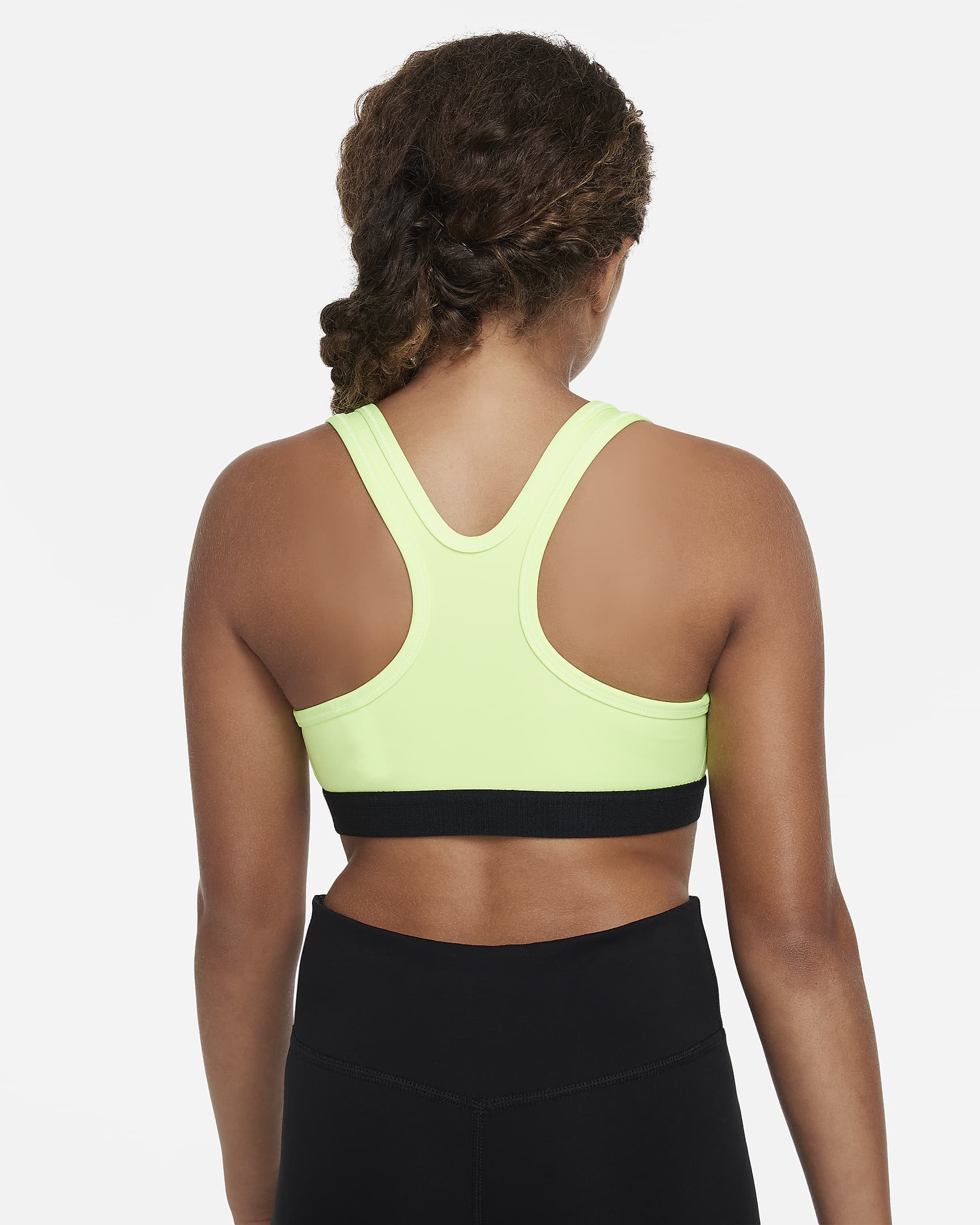 Nike Swoosh Big Kids' (Girls') Sports Bra.