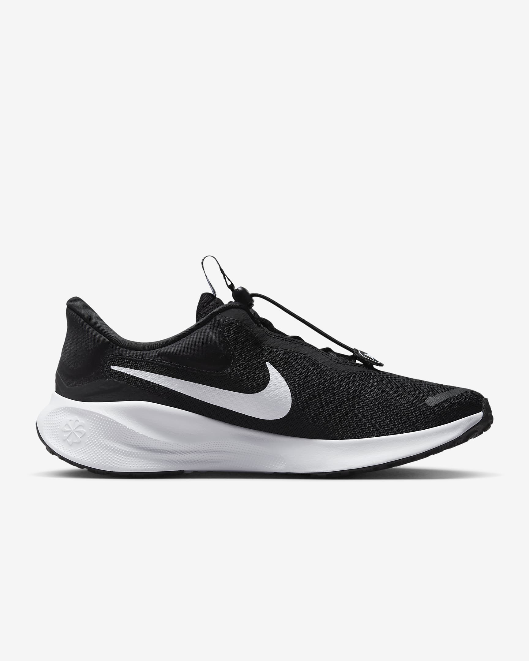 Tenis de correr en pavimento para hombre Nike Revolution 7 EasyOn - Negro/Blanco