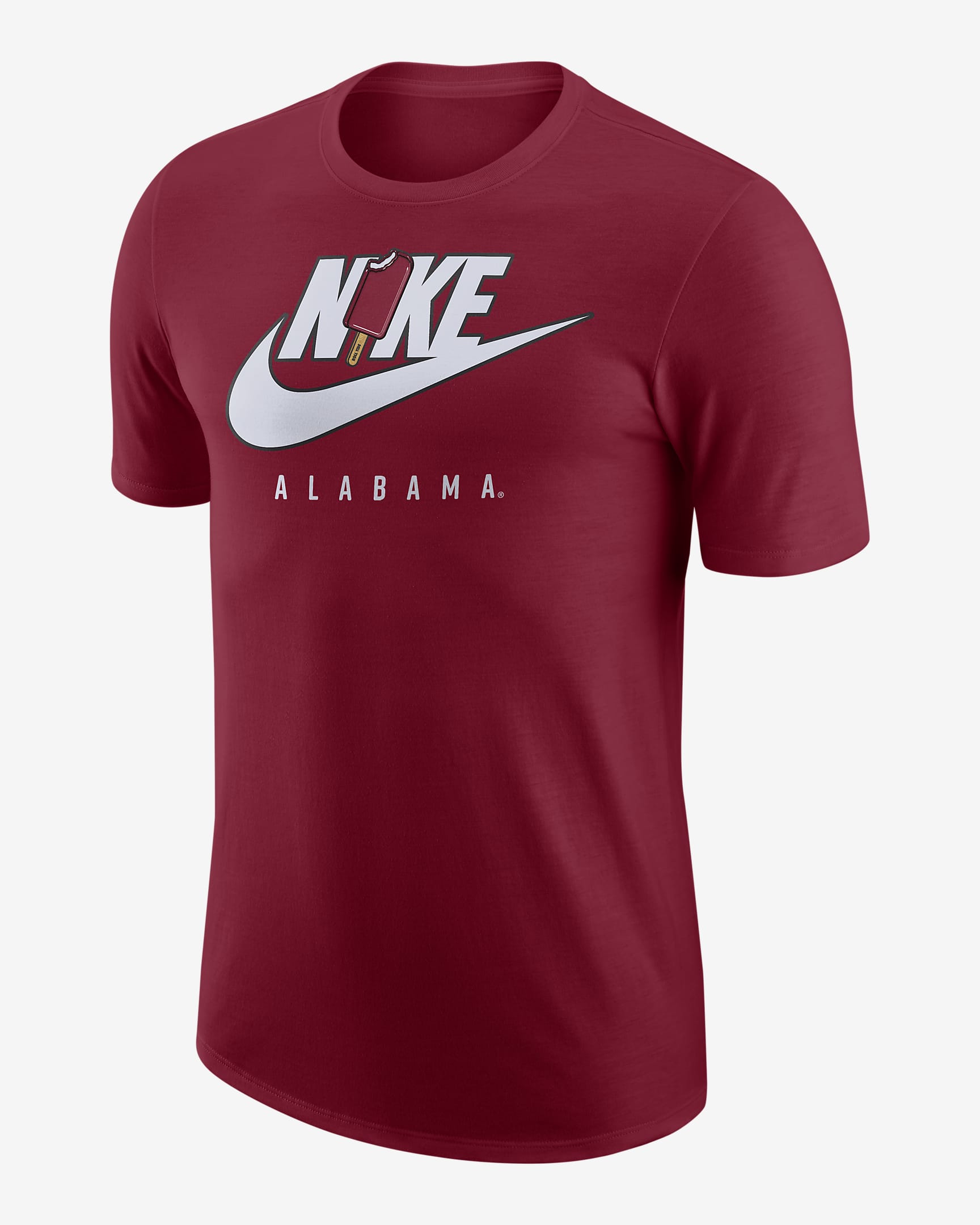 Playera universitaria de cuello redondo Nike para hombre Alabama. Nike.com