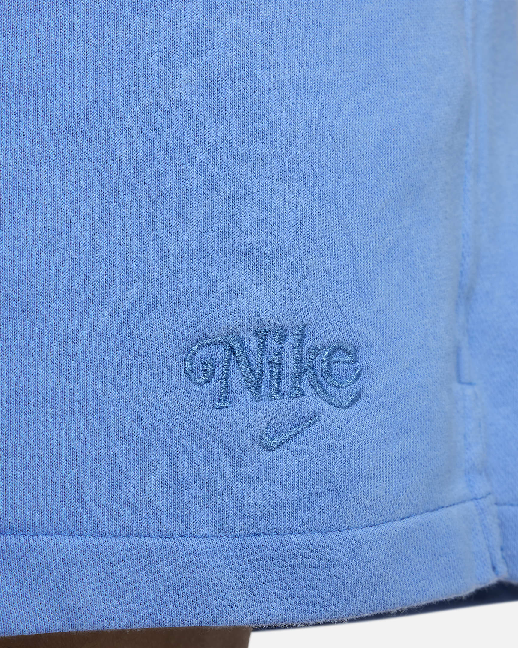 Short en molleton Flow Nike Club Fleece pour homme - Light Photo Blue