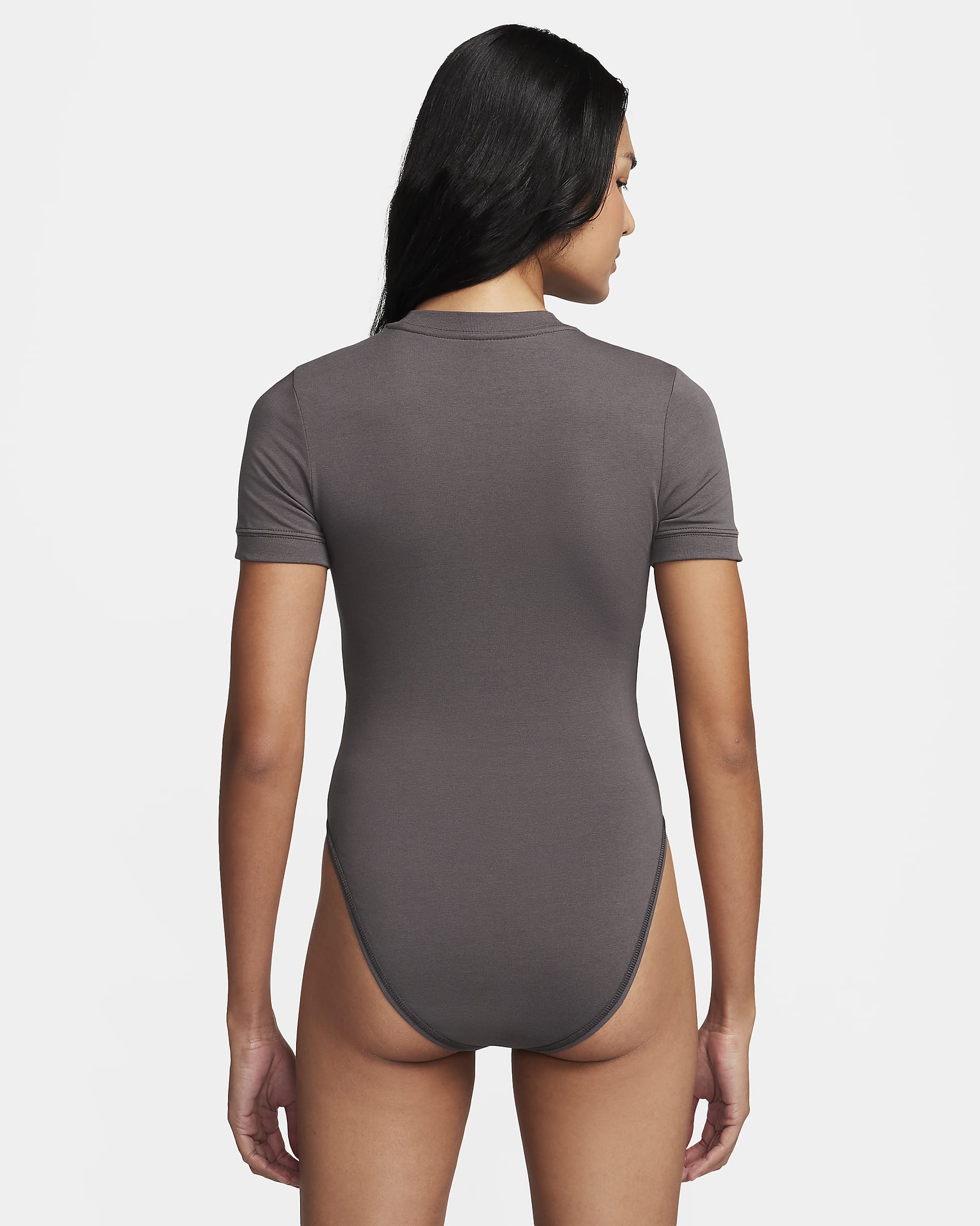 Nike Sportswear Kurzarm-Bodysuit für Damen - Medium Ash