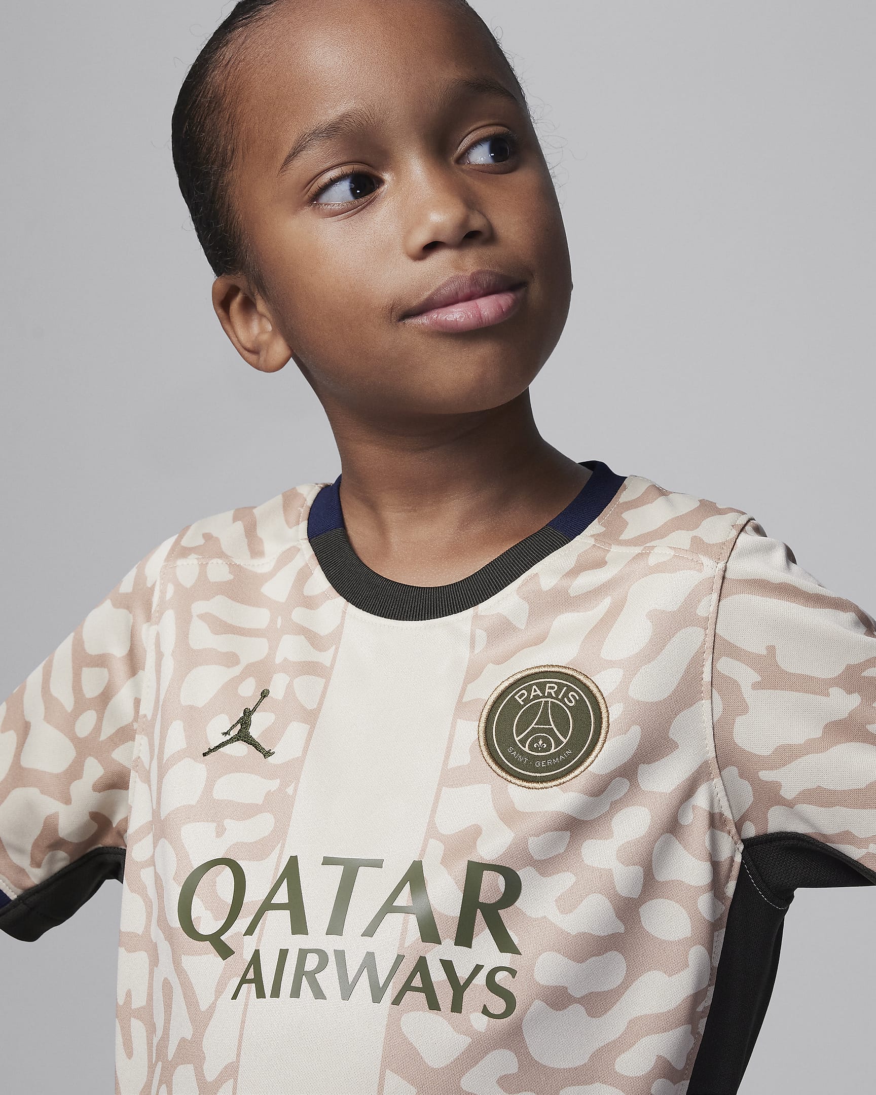 Paris Saint-Germain 2023/24 Fourth Younger Kids' Jordan Football 3 ...