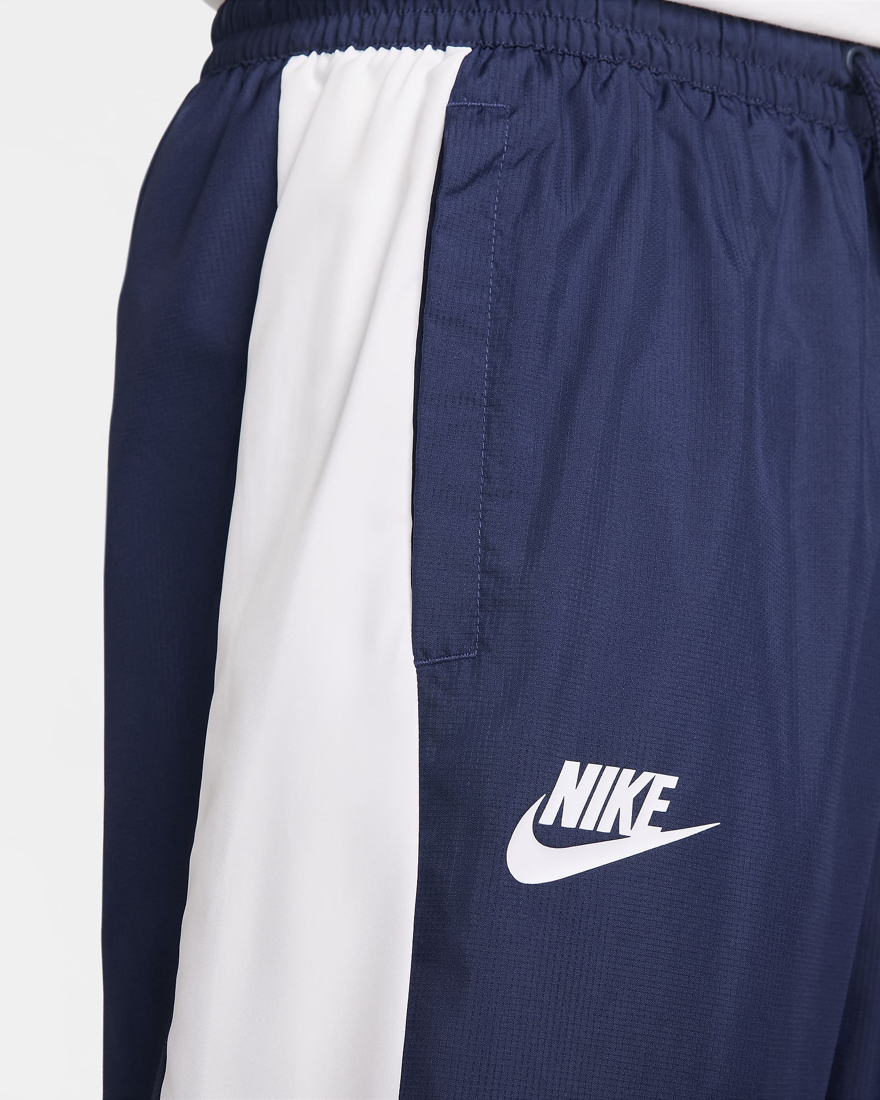 Nike Starting 5 Men's Basketball Trousers - Midnight Navy/Pure Platinum/White/White