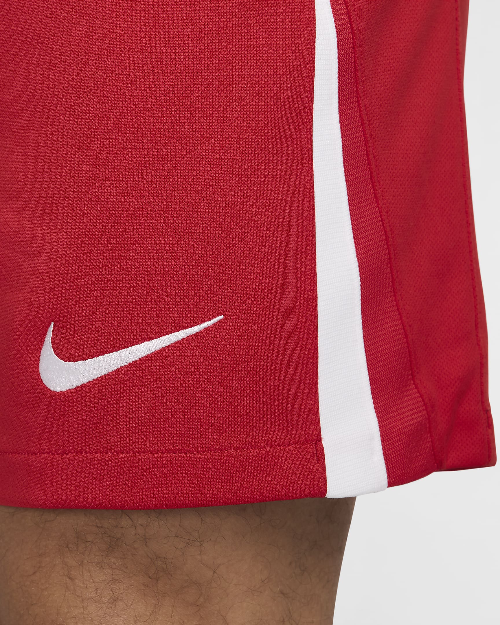 Türkei 2024/25 Stadium Home/Away Nike Replica Dri-FIT Fußballshorts für Herren - Sport Red/Weiß