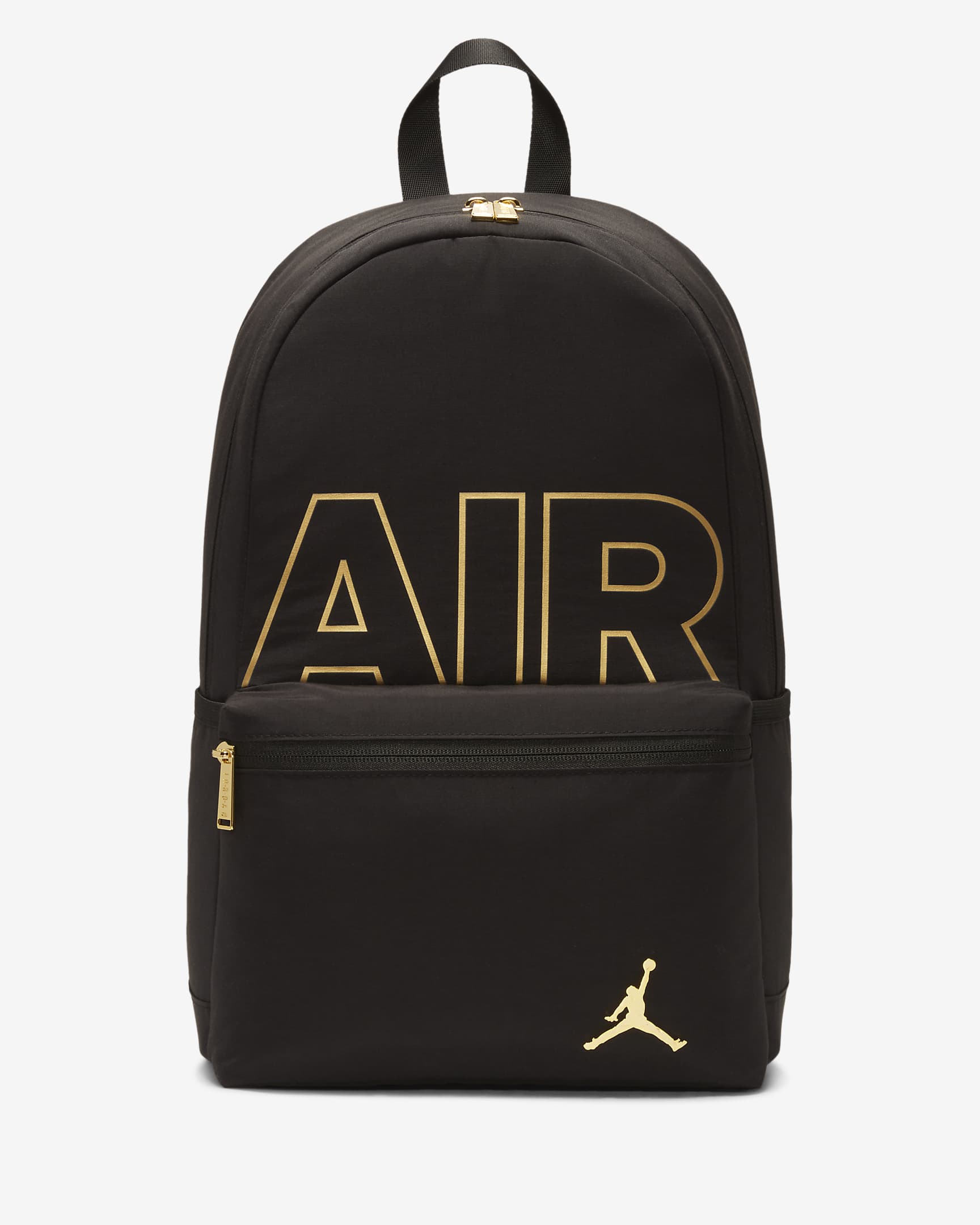 Ryggsäck Jordan Black and Gold Backpack (19L). Nike SE