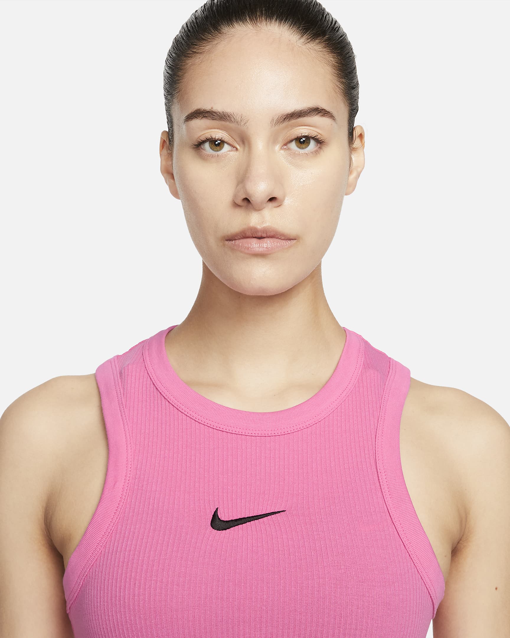 cropped nike tank