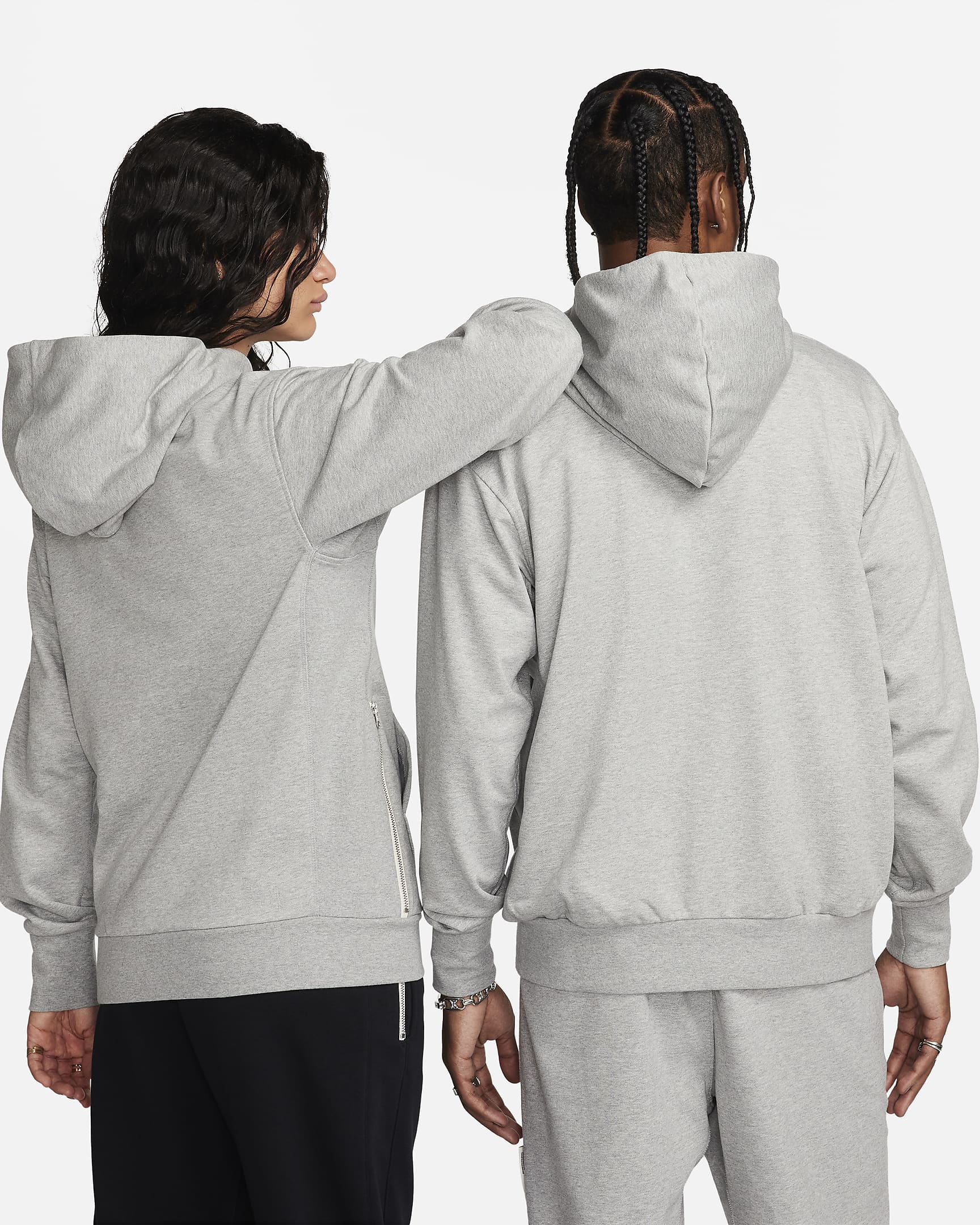 Nike Standard Issue Men's DriFIT FullZip Basketball Hoodie. Nike LU