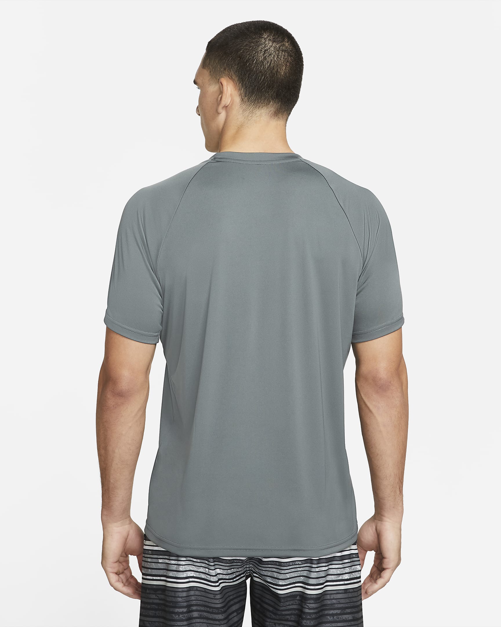 Nike Essential Men's ShortSleeve Hydroguard Swim Shirt.