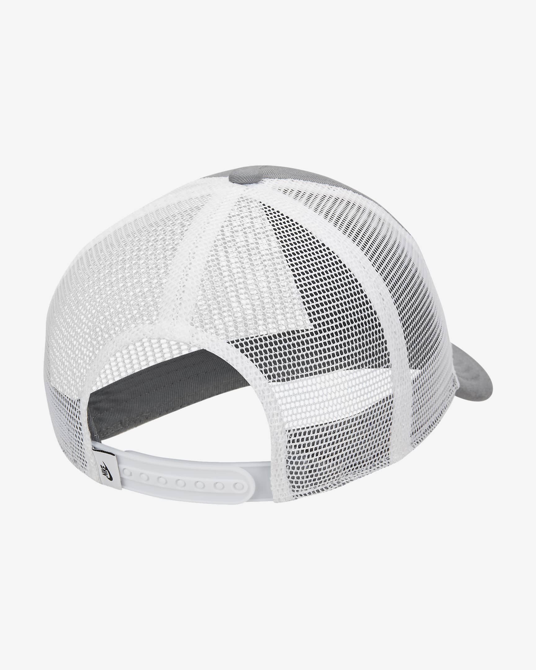 Σταθερό καπελάκι trucker Nike Rise Cap - Smoke Grey/Λευκό/Μαύρο