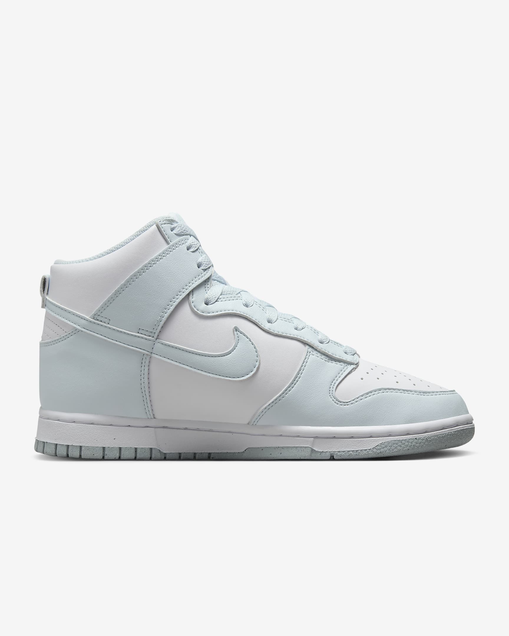 Nike Dunk High Next Nature Women's Shoes - White/White/Glacier Blue