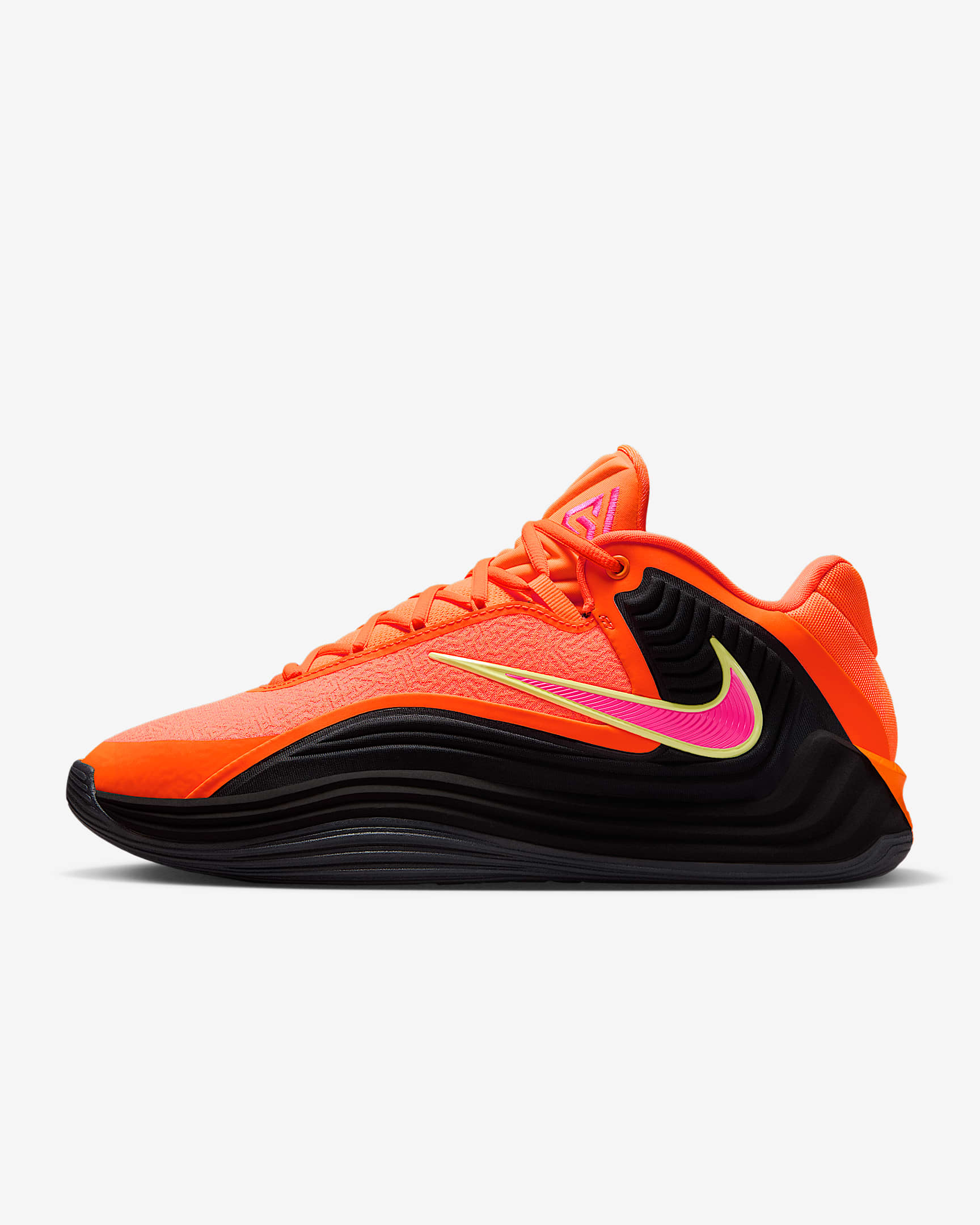 Giannis Freak 7 Basketball Shoes - Total Orange/Light Lemon Twist/Black/Hyper Pink
