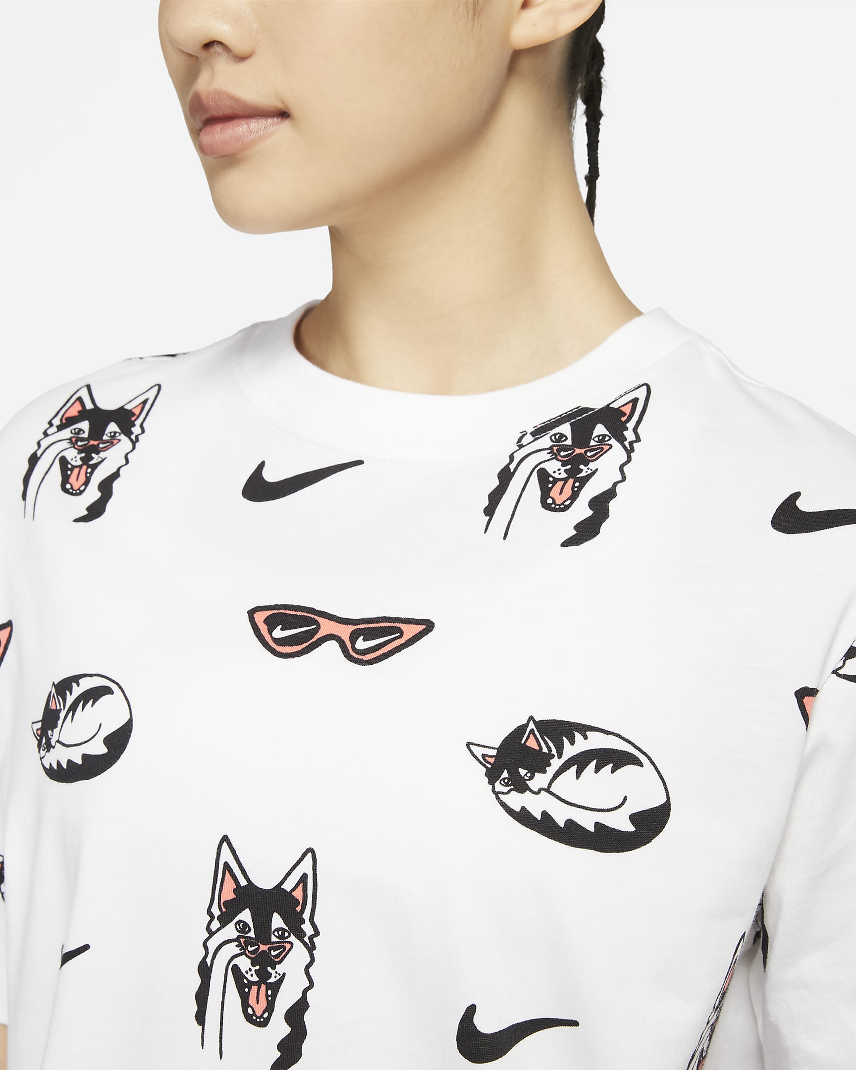 womens nike boyfriend t shirt