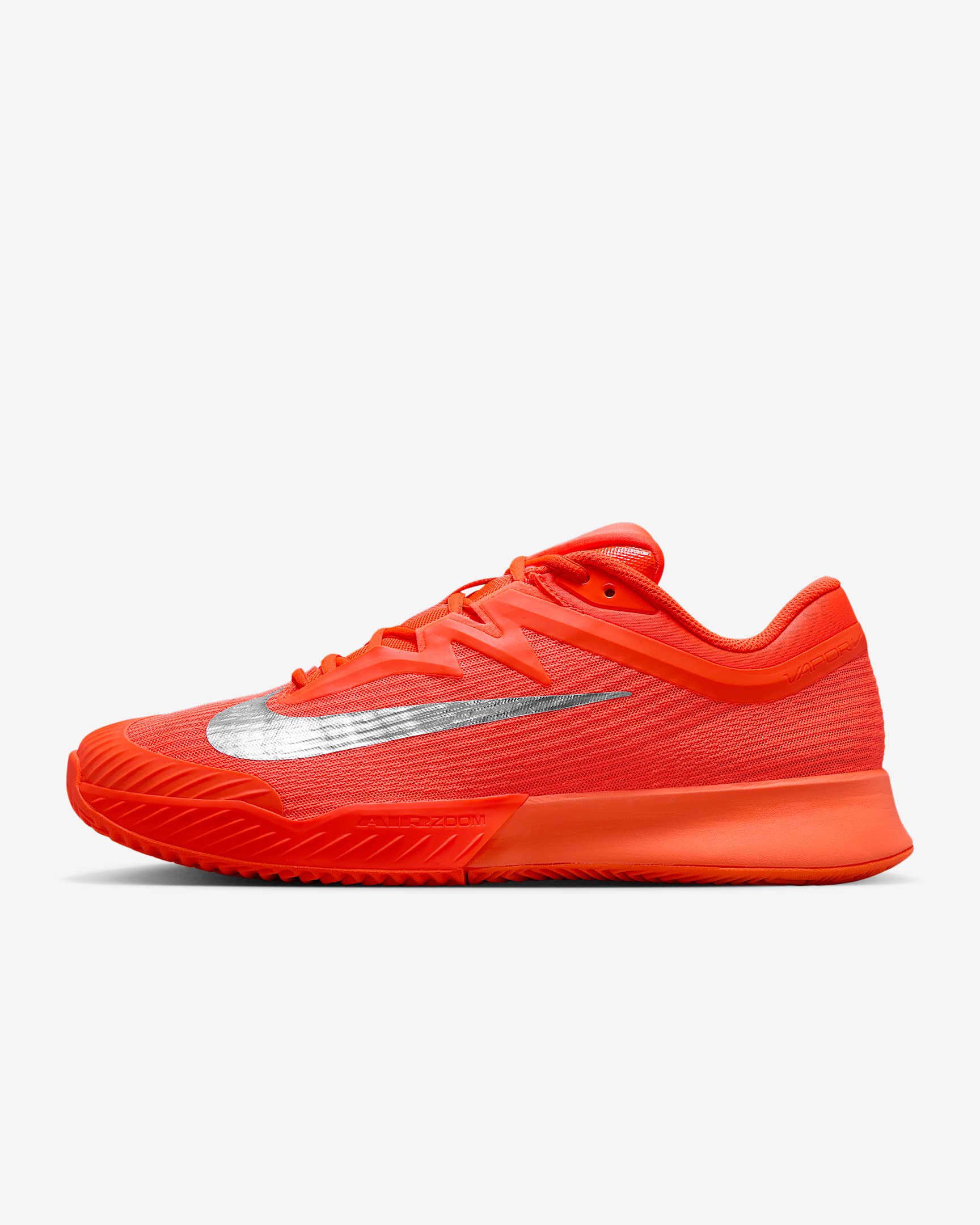 Nike Vapor Pro 3 Premium tennisschoenen voor heren (gravel) - Hyper Crimson/Metallic Silver