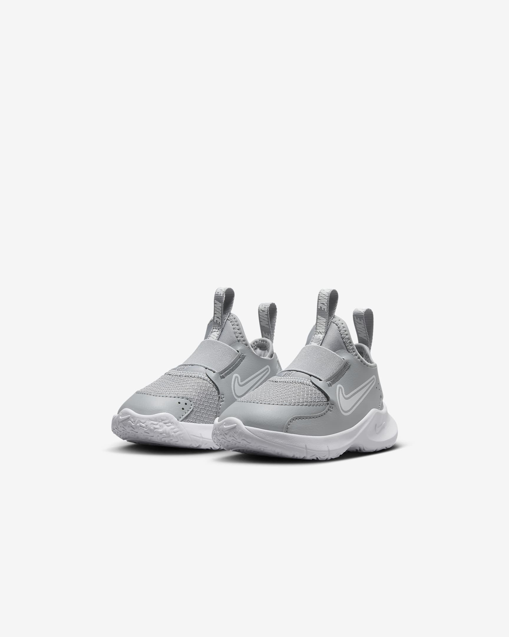 Nike Flex Runner 3 Baby/Toddler Shoes - Wolf Grey/White