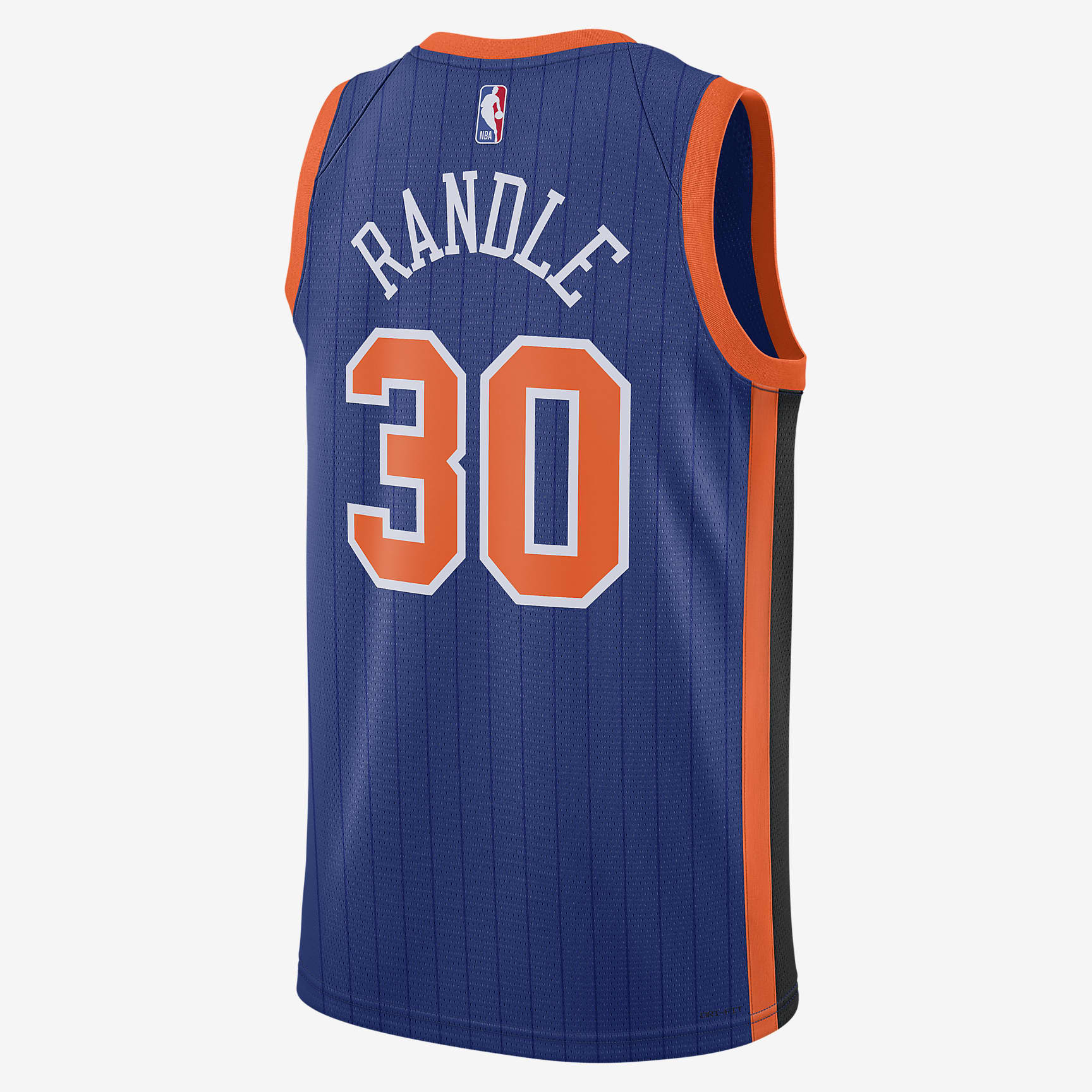 Julius Randle New York Knicks 2023/24 City Edition Men's Nike Dri-FIT NBA Swingman Jersey - Rush Blue