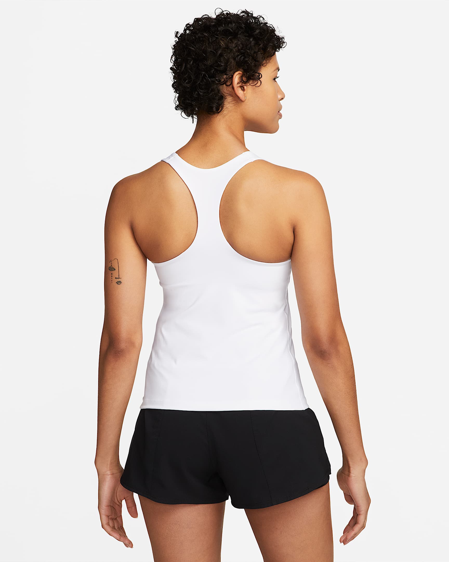 Nike Pro Débardeur Compression - Blanc