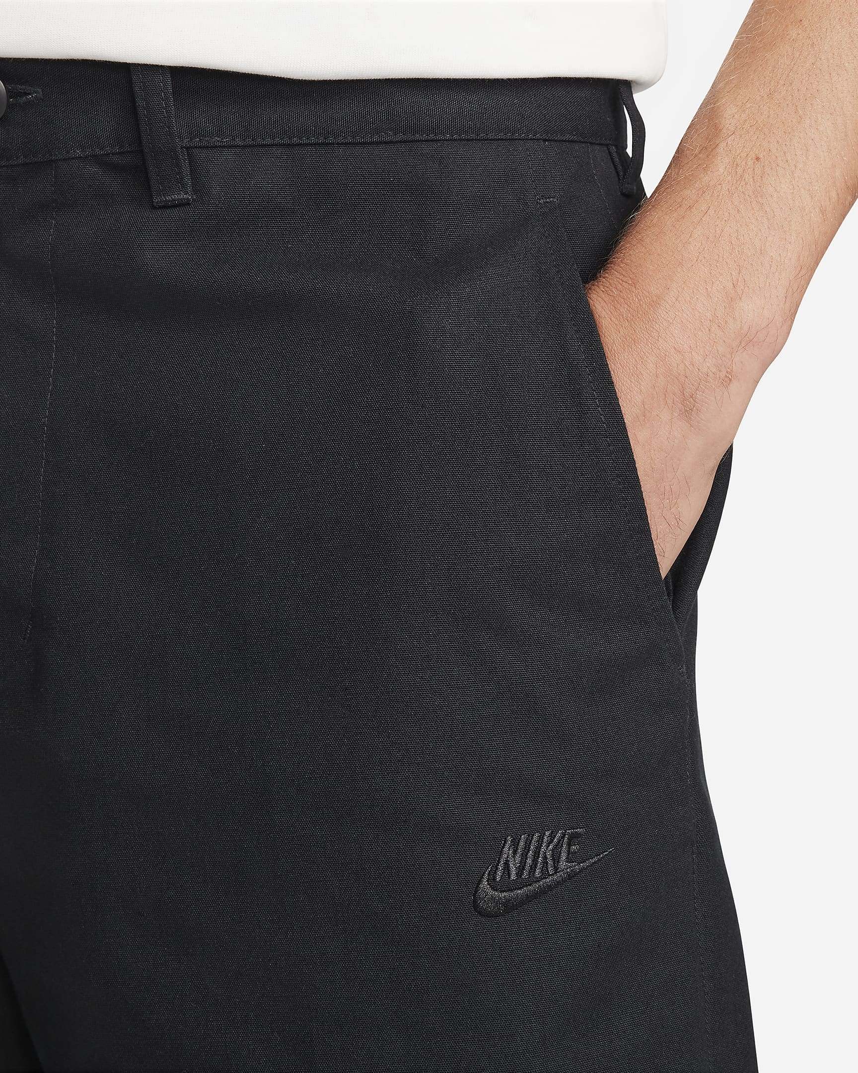 Nike Club Men's Chino Shorts - Black/Black