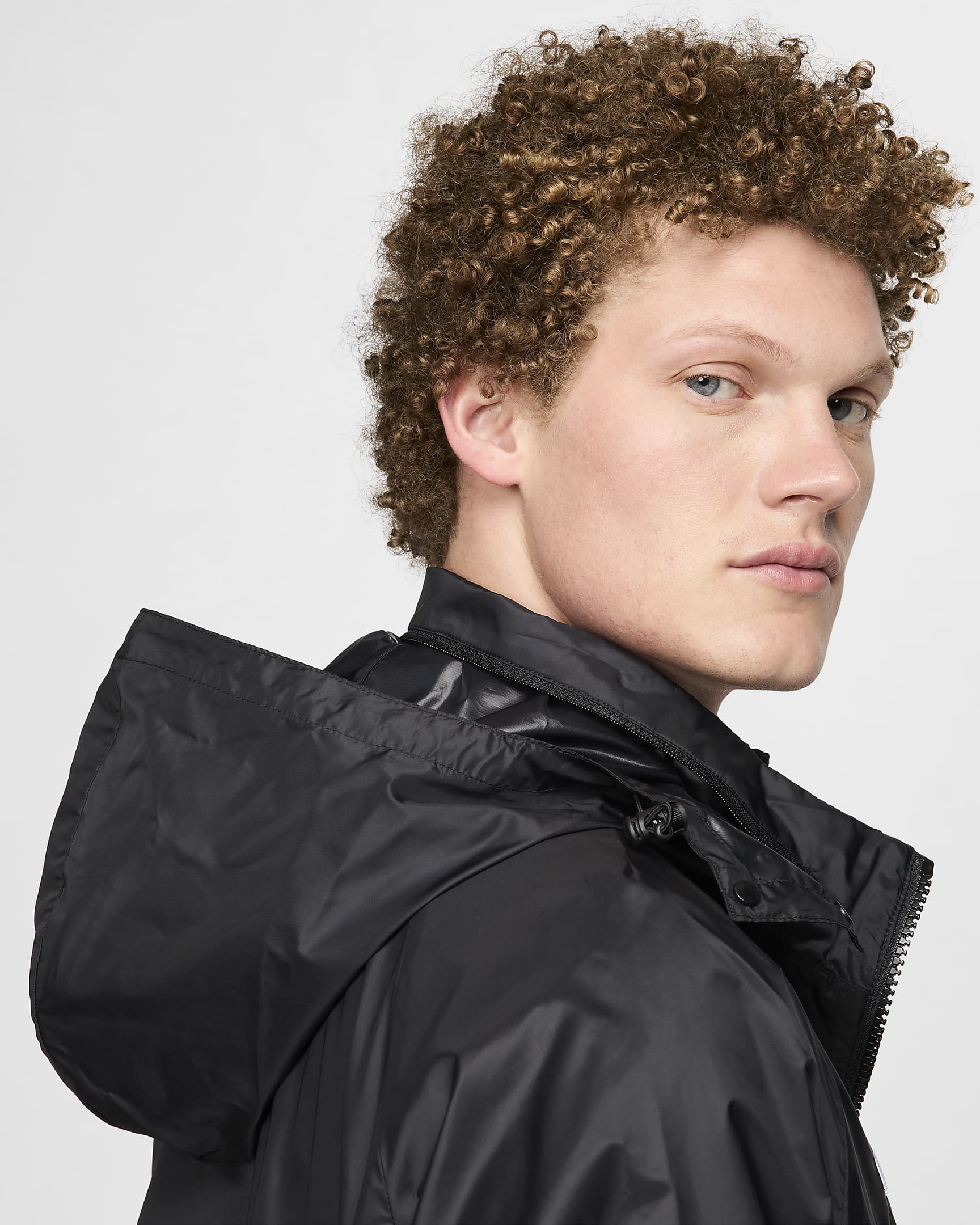 Veste Nike Football Halo Pays-Bas pour homme - Noir/Blanc