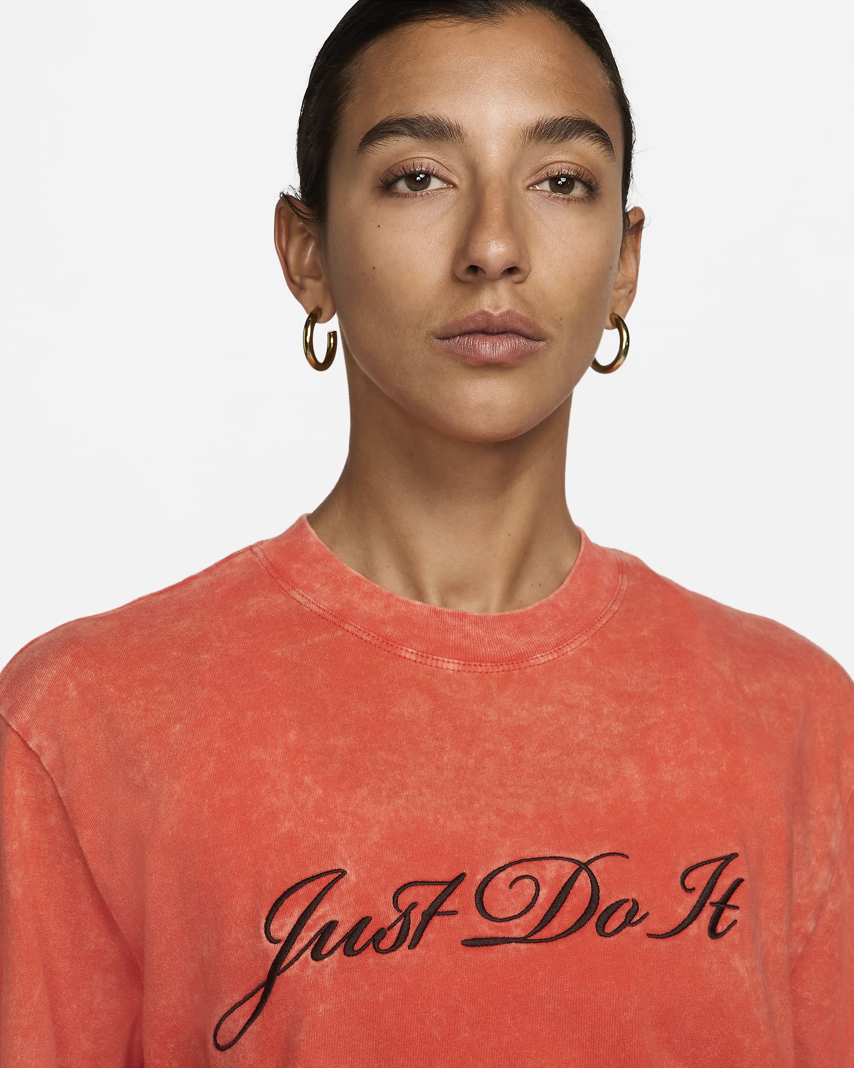 Playera para mujer Nike Sportswear - Arcilla cósmico/Marrón barroco