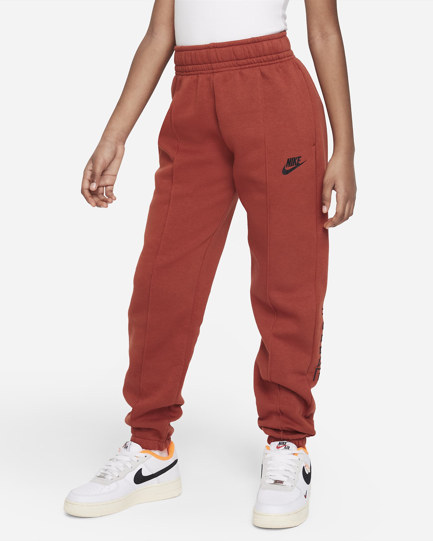 Nike Sportswear Older Kids Girls Fleece Trousers Nike Uk