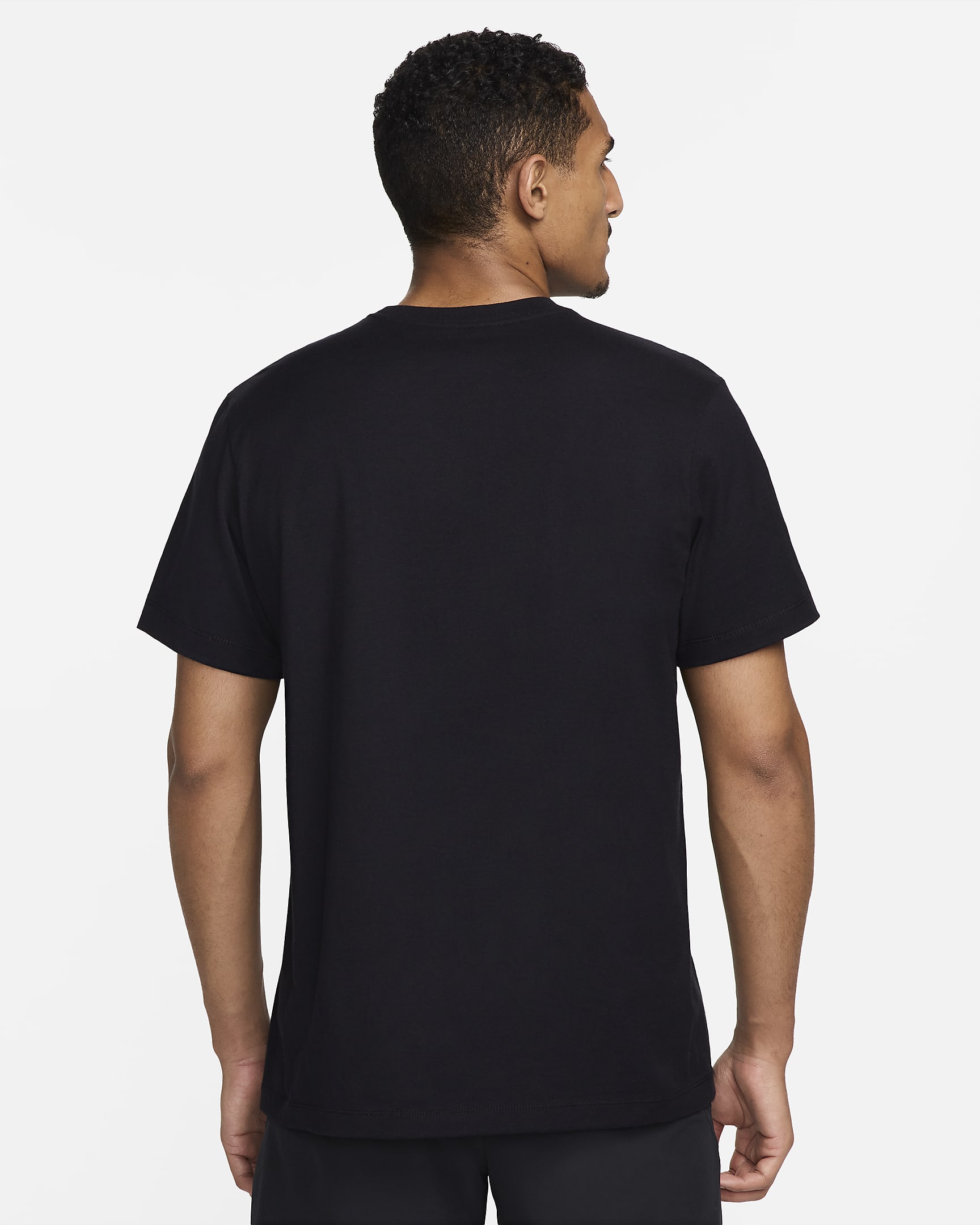 NikeCourt Men's Tennis T-Shirt - Black