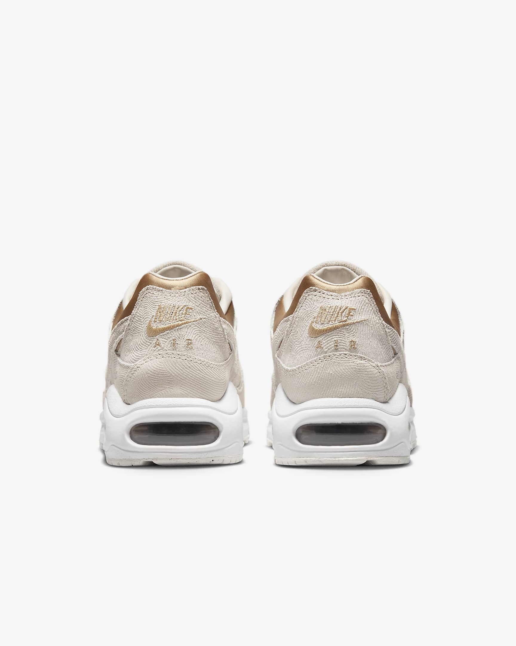 Nike Air Max Command Premium Women's Shoes - Gamma Grey Heather/Metallic Golden Tan/Gamma Grey Heather