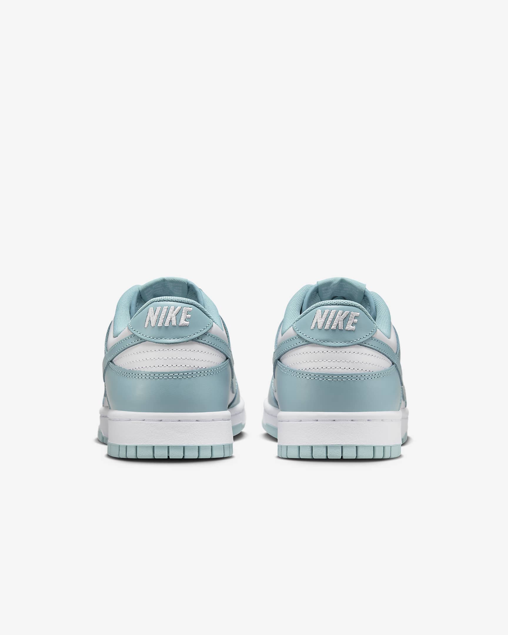 Nike Dunk Low Retro Men's Shoes - White/Denim Turquoise