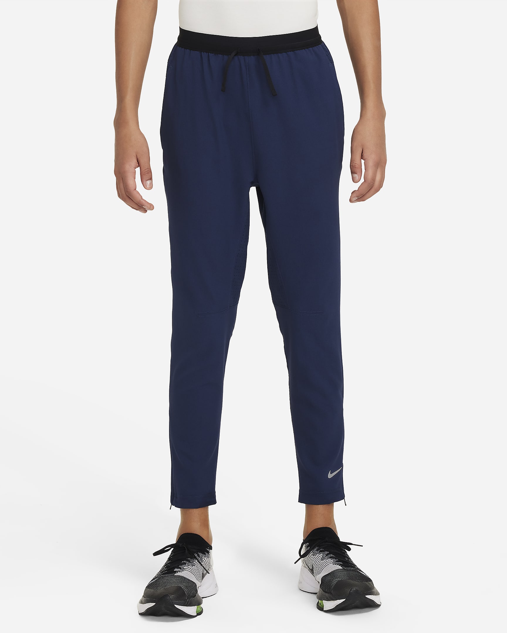 Pantalon de training Dri-FIT Nike Multi Tech EasyOn pour ado (garçon) - Midnight Navy/Noir