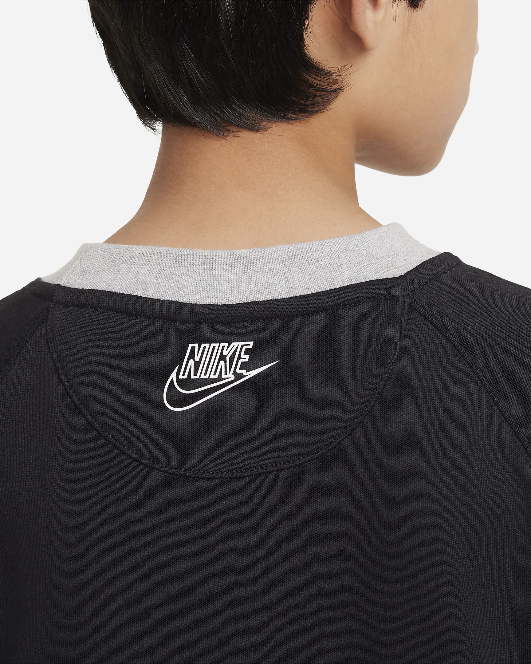 Nike Sportswear Older Kids' (Boys') Fleece Sweatshirt. Nike VN