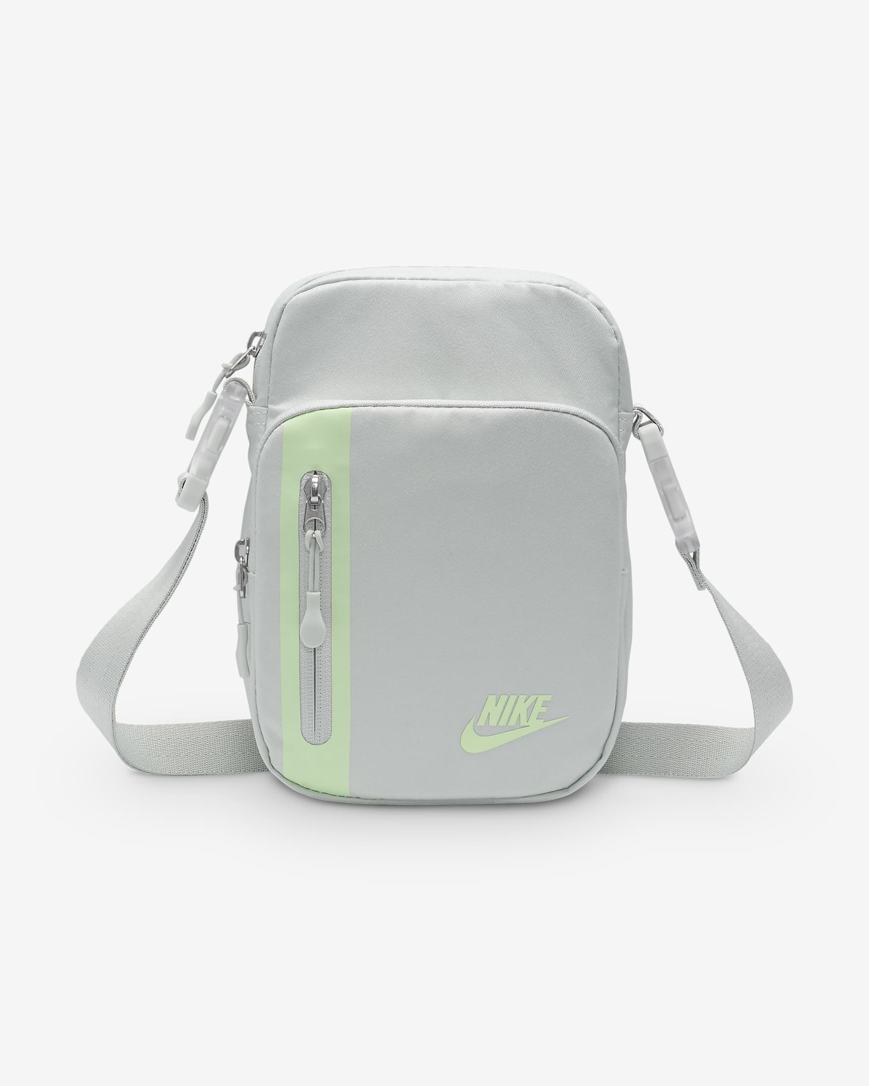 Bolsa bandolera Nike Elemental Premium (4 L) - Plata claro/Plata claro/Verde vapor