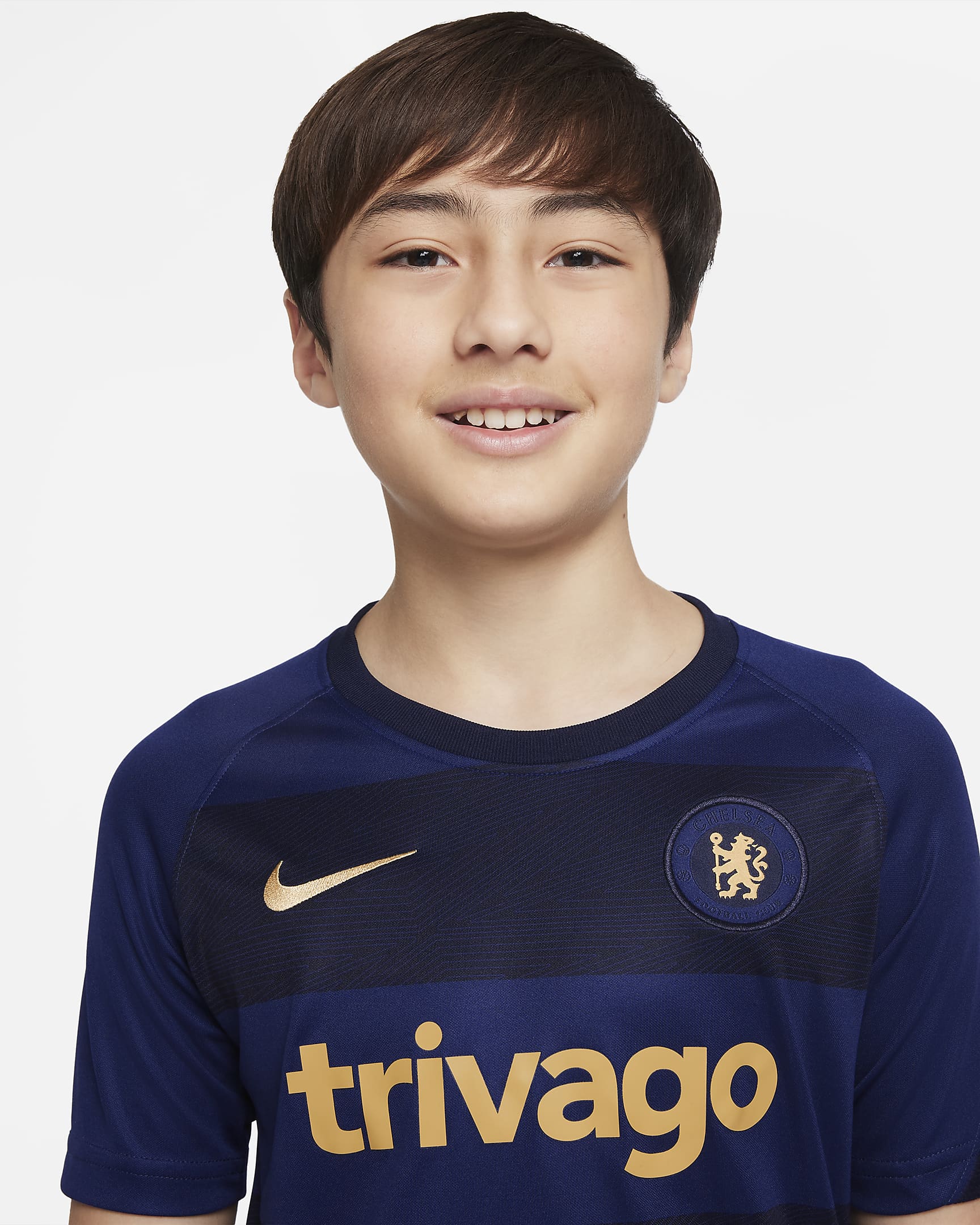 Chelsea FC Big Kids' Pre-Match Short-Sleeve Soccer Top. Nike.com