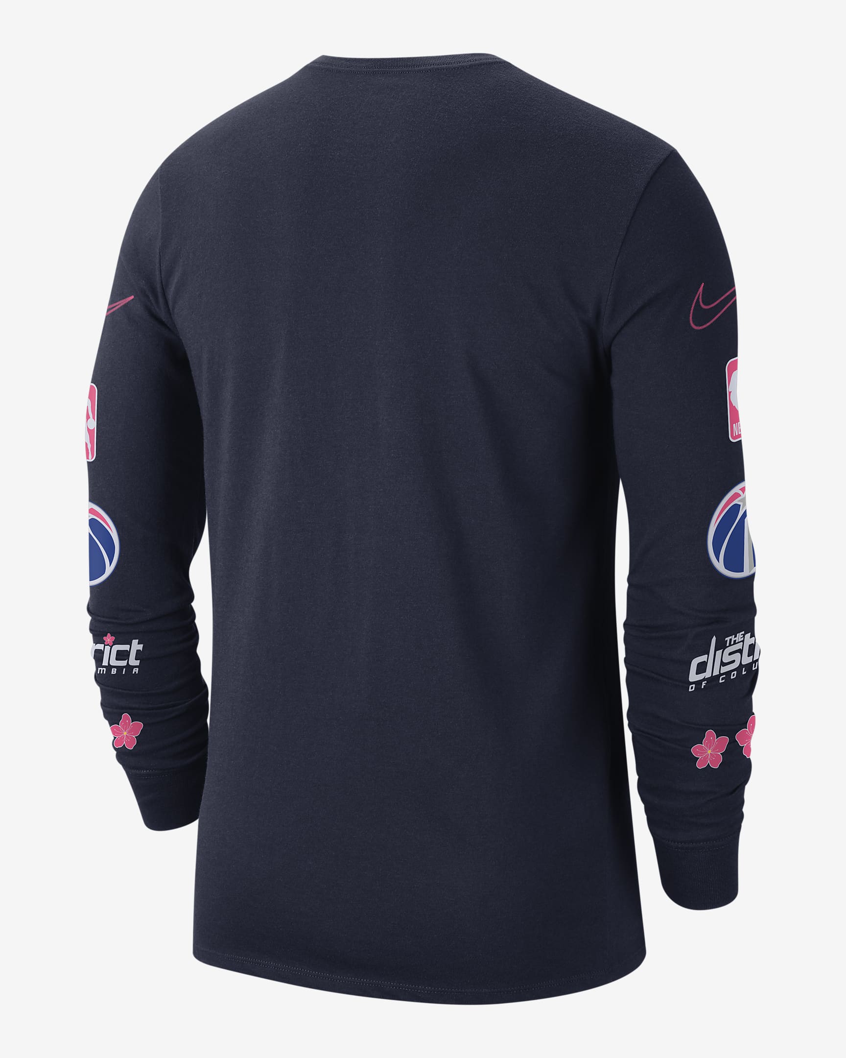 Washington Wizards City Edition Men's Nike NBA Long-Sleeve T-Shirt 