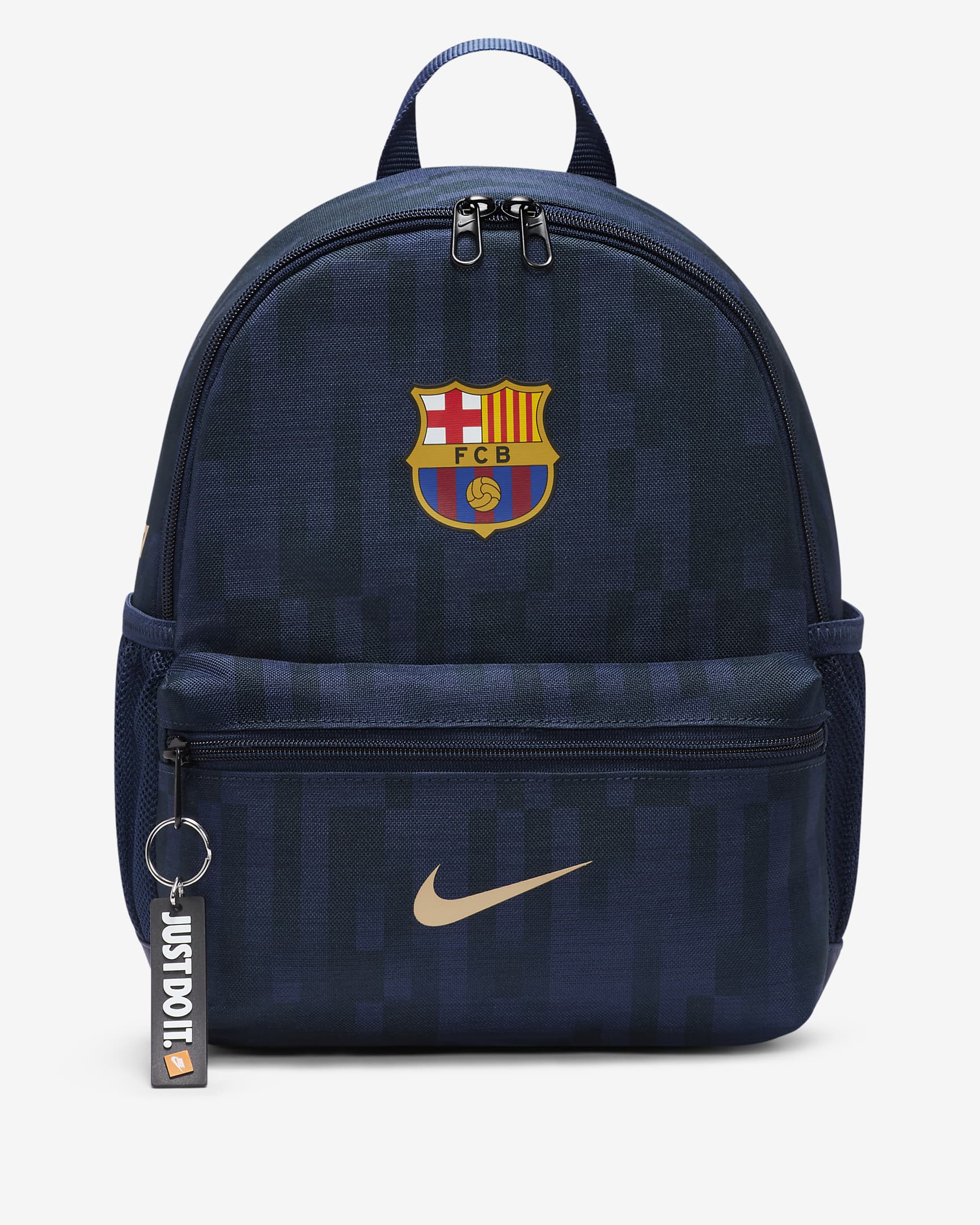 Mini mochila para niños FC Barcelona JDI - Azul marino medianoche/Azul marino medianoche/Oro